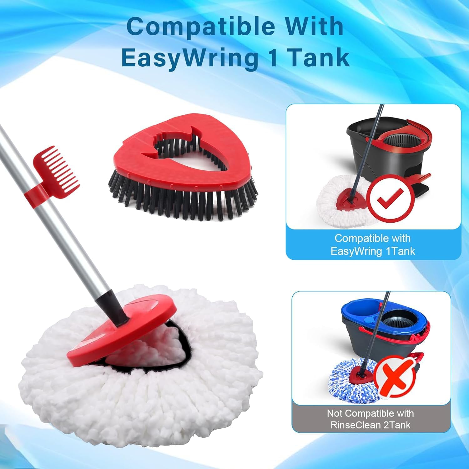 Multi-Purpose Mop Replacement Set