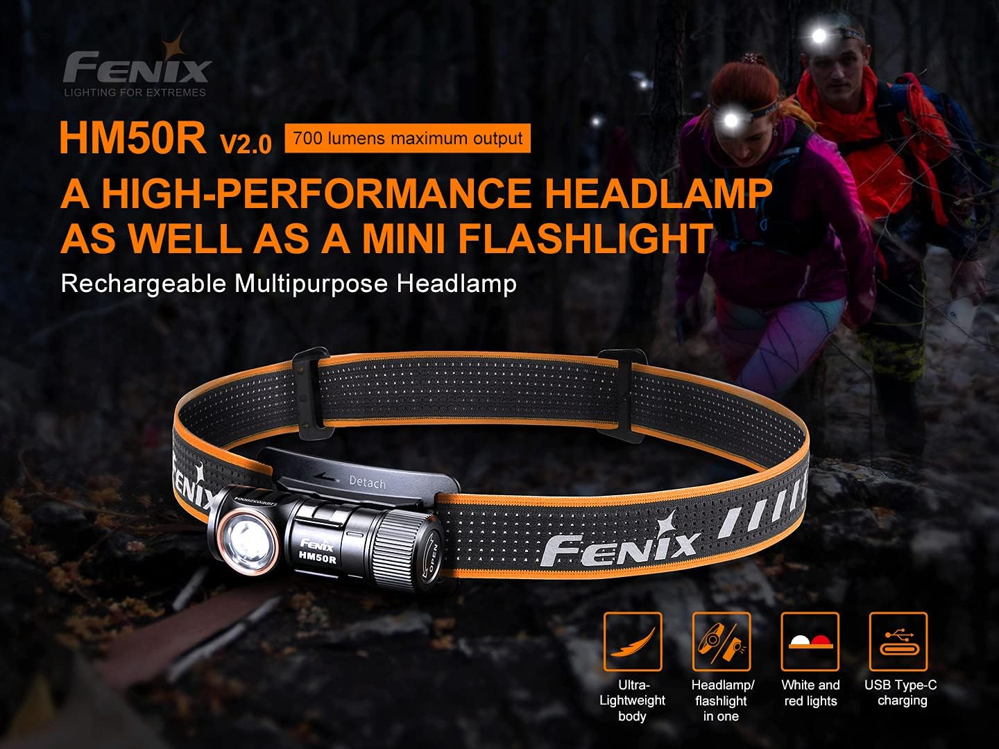 Fenix HM50R v20 Headlamp