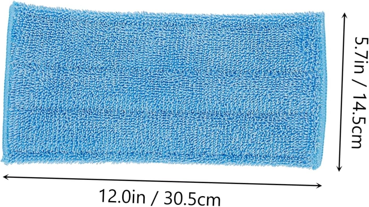 Mop Replacement - Blue Mop Cloth - 6-pack Replacement for Steam Mops