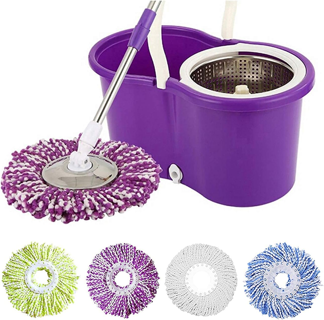 5 Replacement Mop Micro Head Refill for 360 Spin Magic Mop
