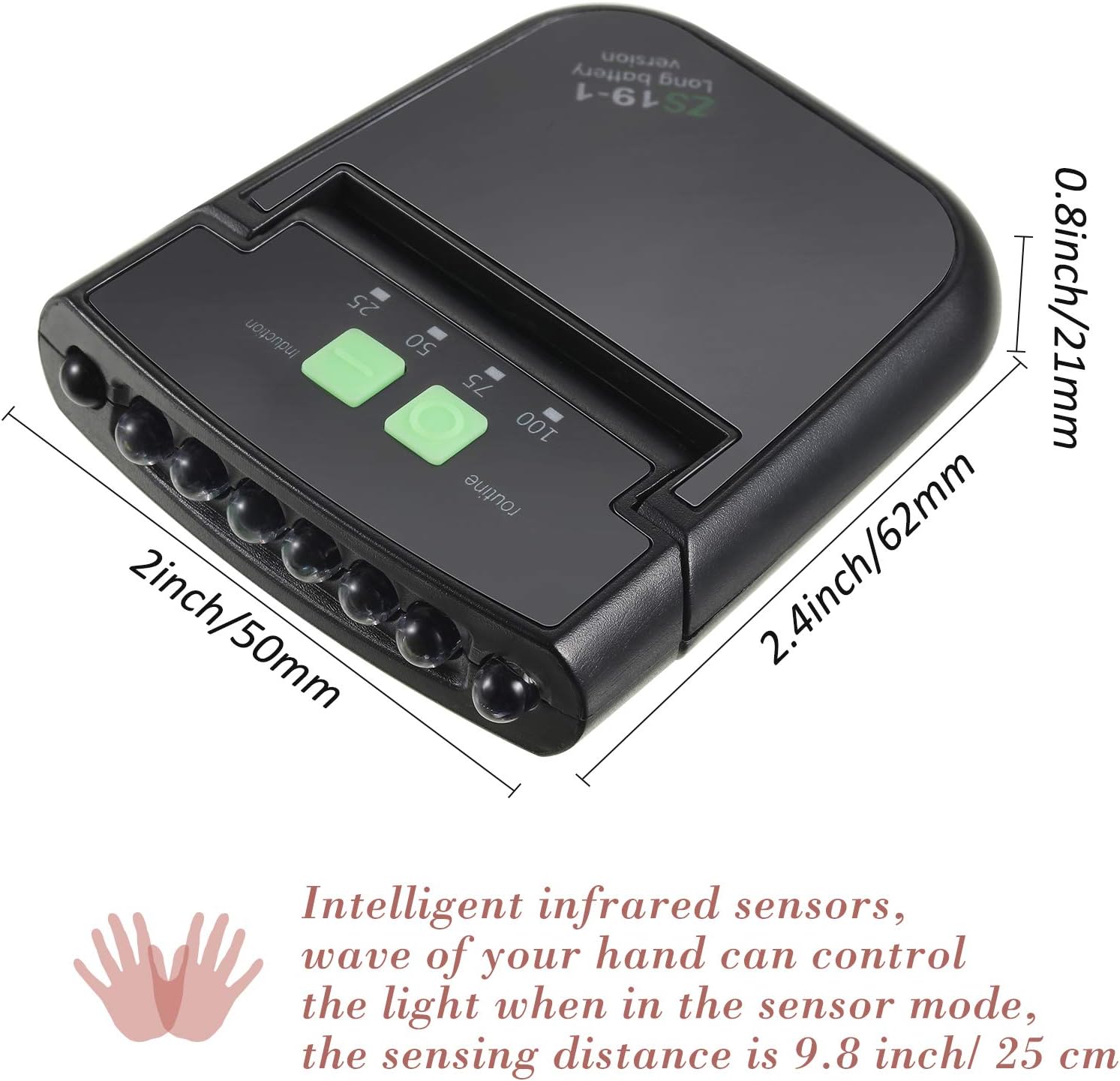 Waterproof Rechargeable 6 LED Cap Lights