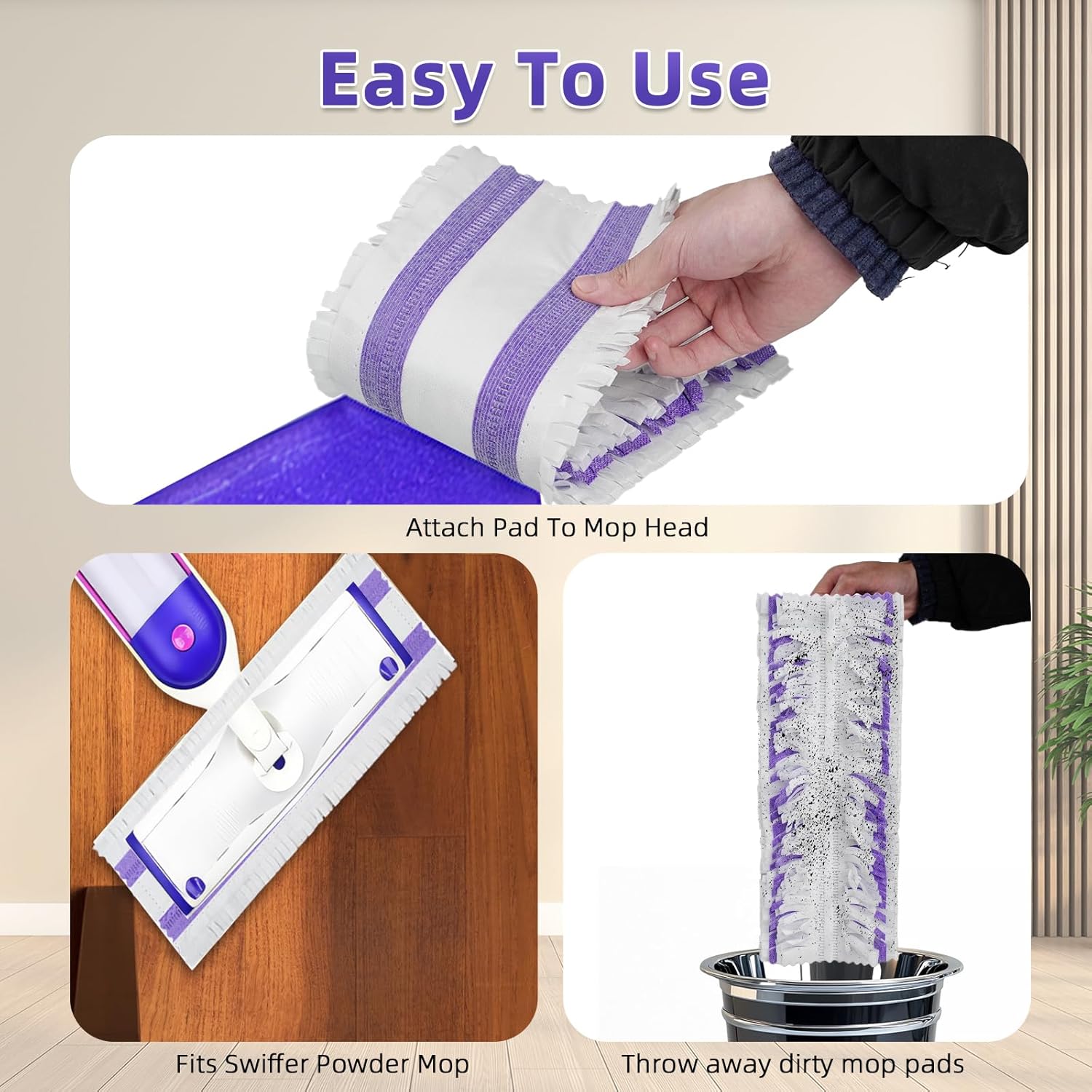 15 Count Swiffer Power Mop Replacement Pads