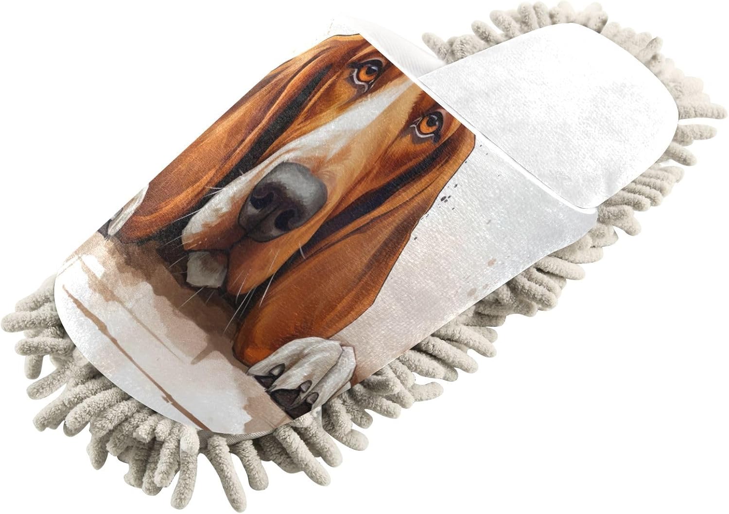 Versatile Hound Slippers for Perfect Cleaning