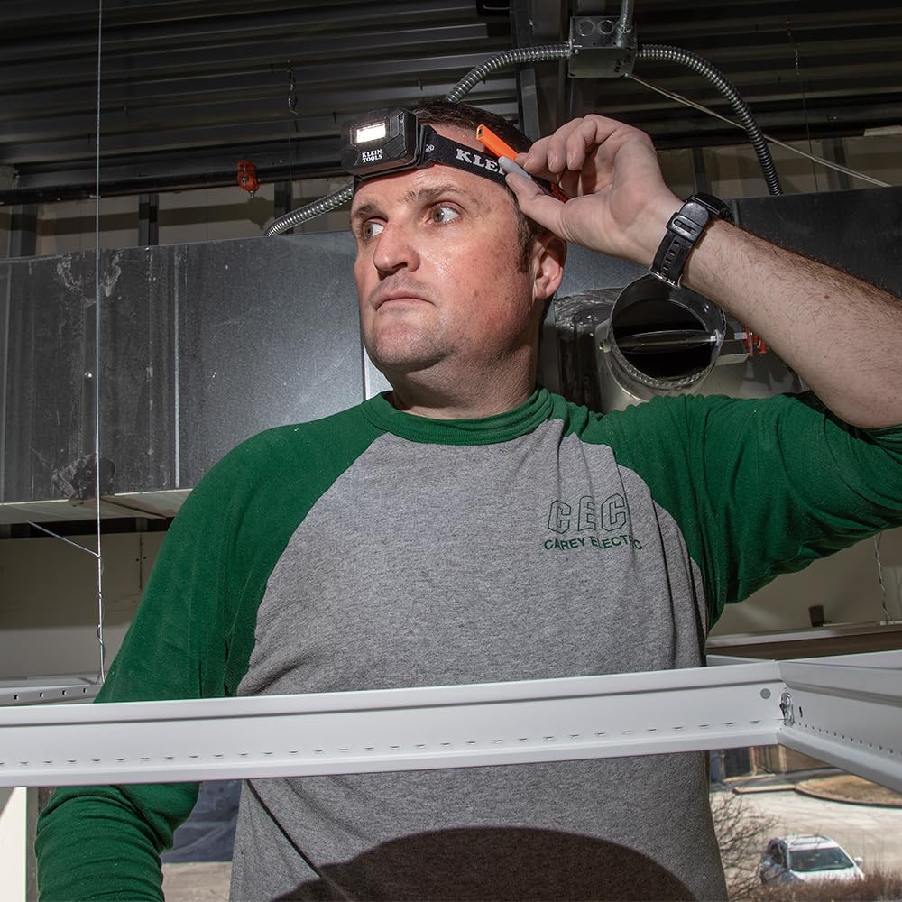Uphold Your Work Hardness with Klein Tools Rechargeable Headlamp