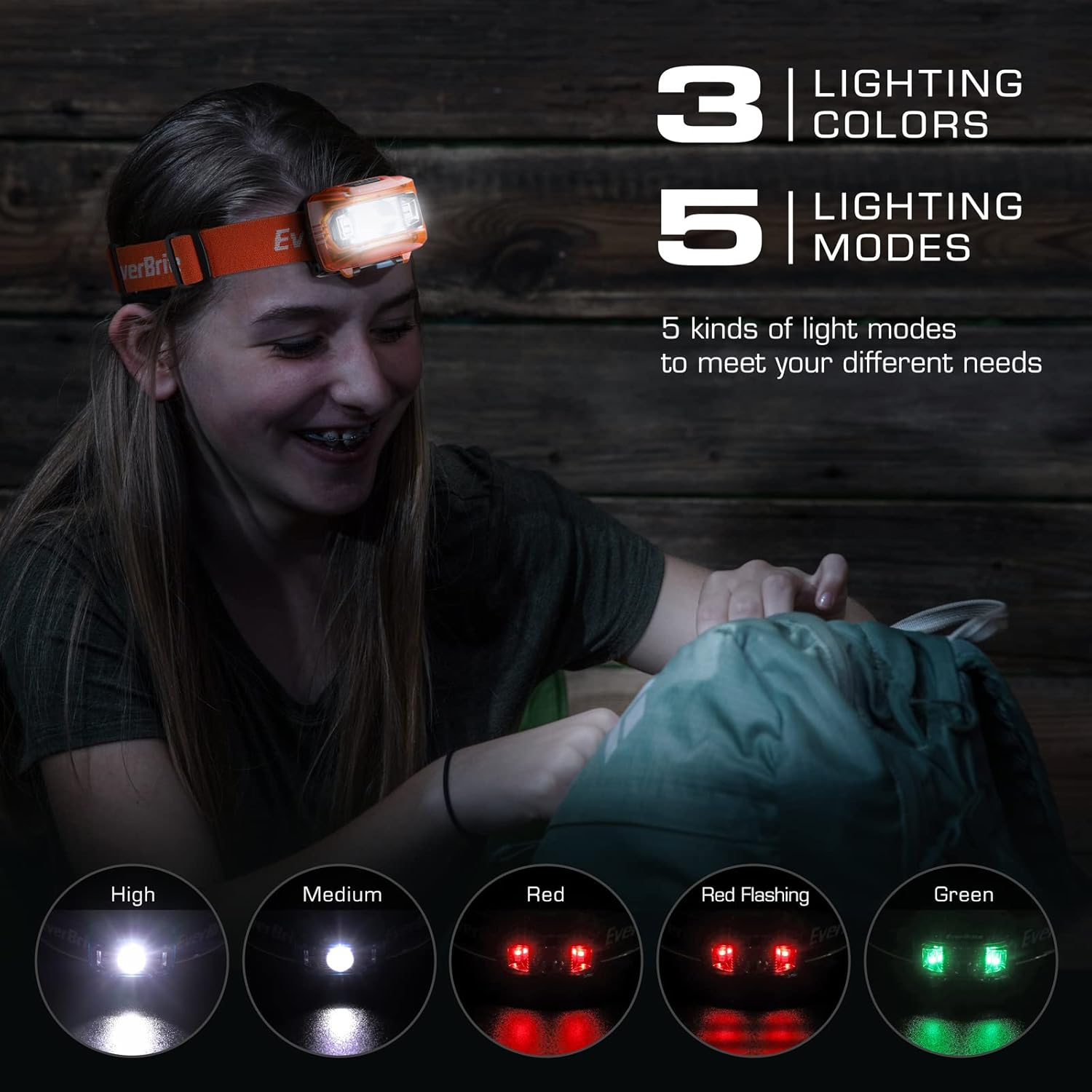 EverBrite 16-Pack 2-Piece LED Lights Set Variety Brightness and Convenience