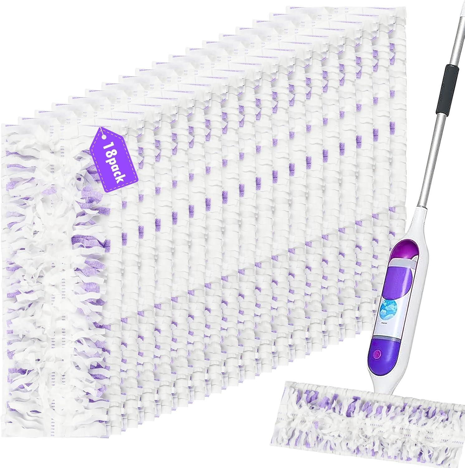 Pure Realm 18-Count Swiffer PowerMop Disposable Pads