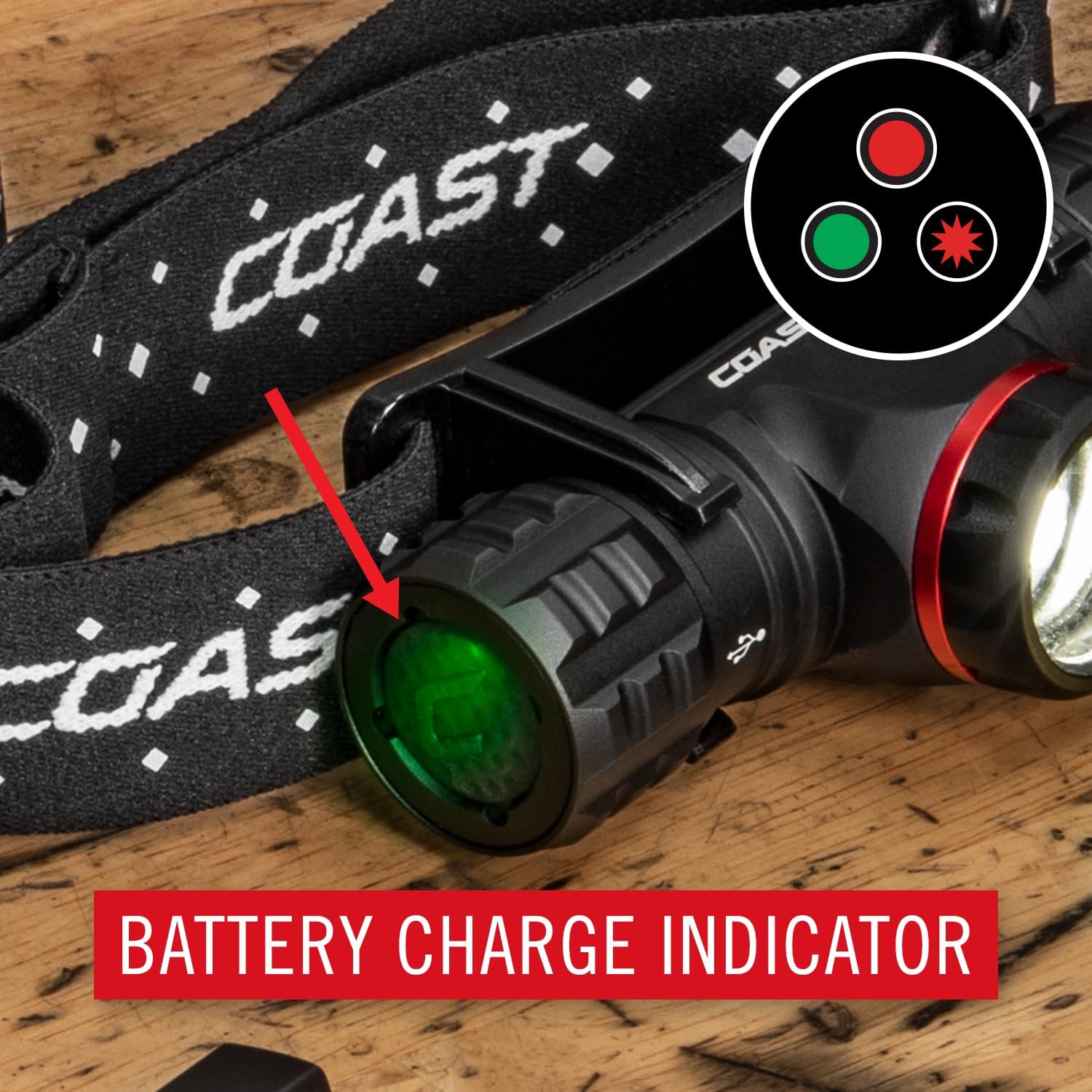 Coast XPH30R Dual Beam Headlamp