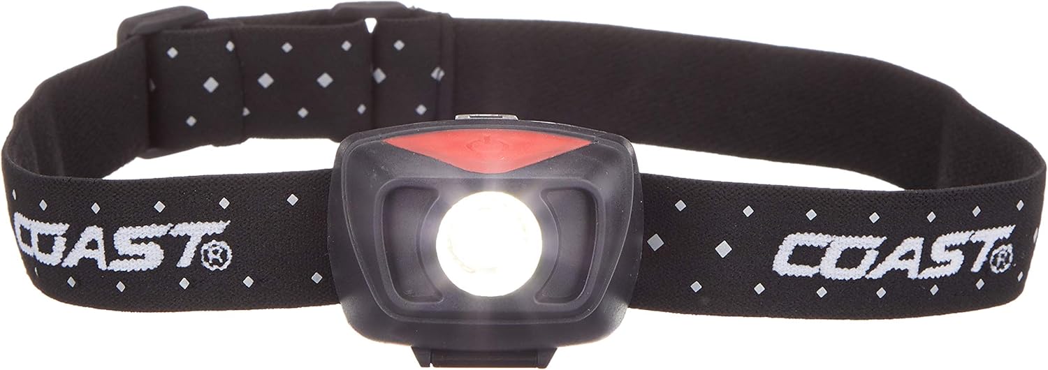 Coast Polysteel 400 Lumen Headlamp Black