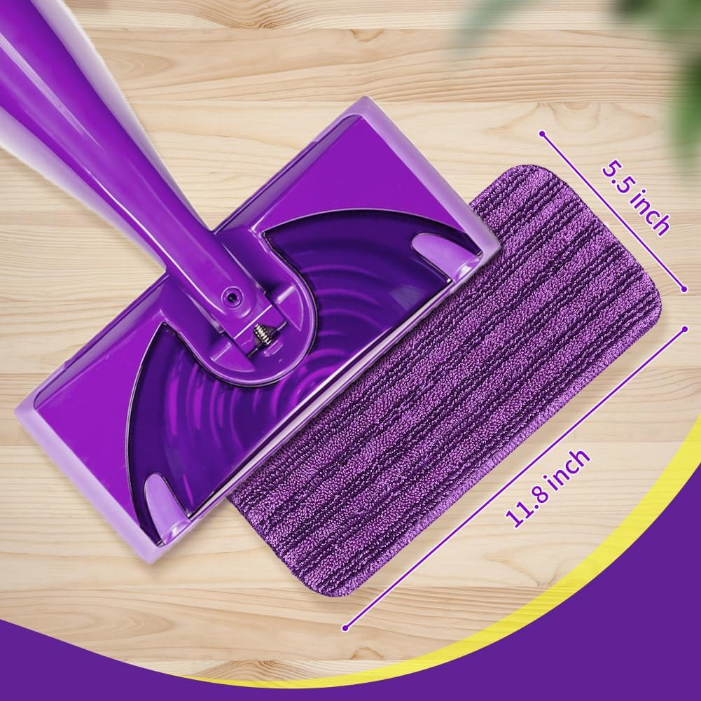 Panda Grip 6 Pack Microfiber Mop Pads Refills