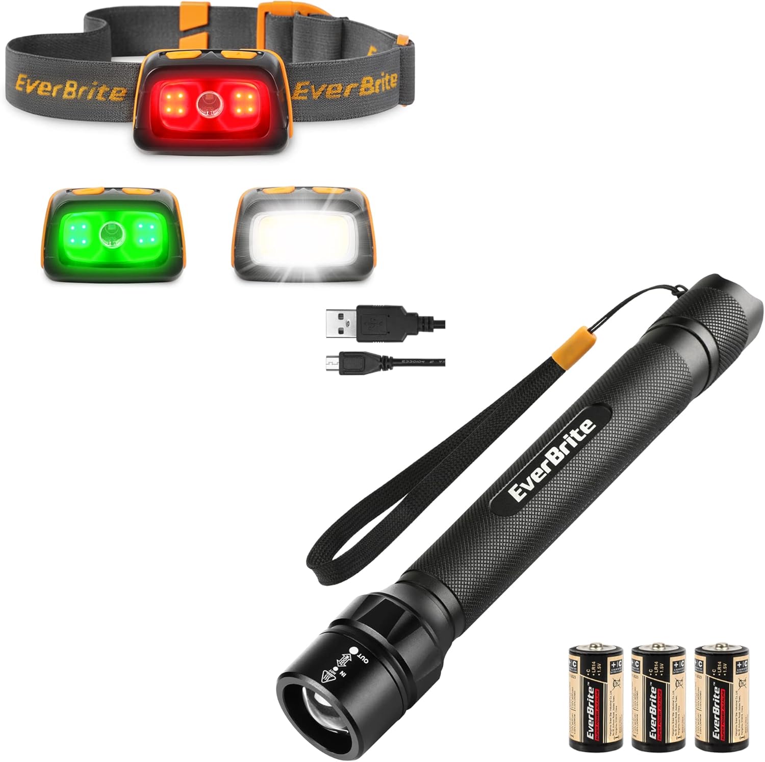 EverBrite Headlamp Flashlight