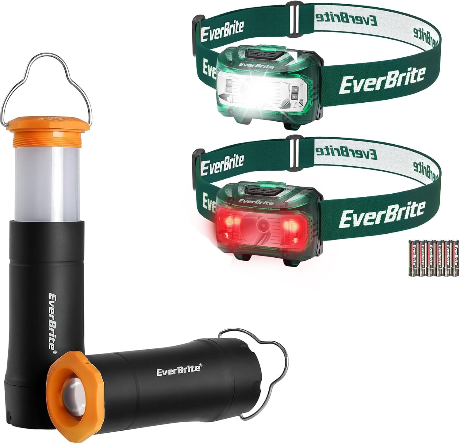 EverBrite 2-in-1 Mini Lantern Headlamp - Compact Flexible and Always on Hand