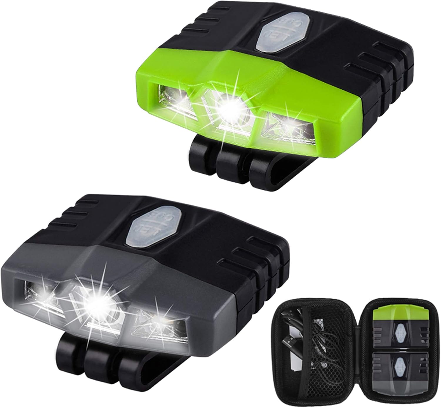 BRIGHTEST CLIP-ON CAP LIGHT FOR CAMPING FISHING AND MORE