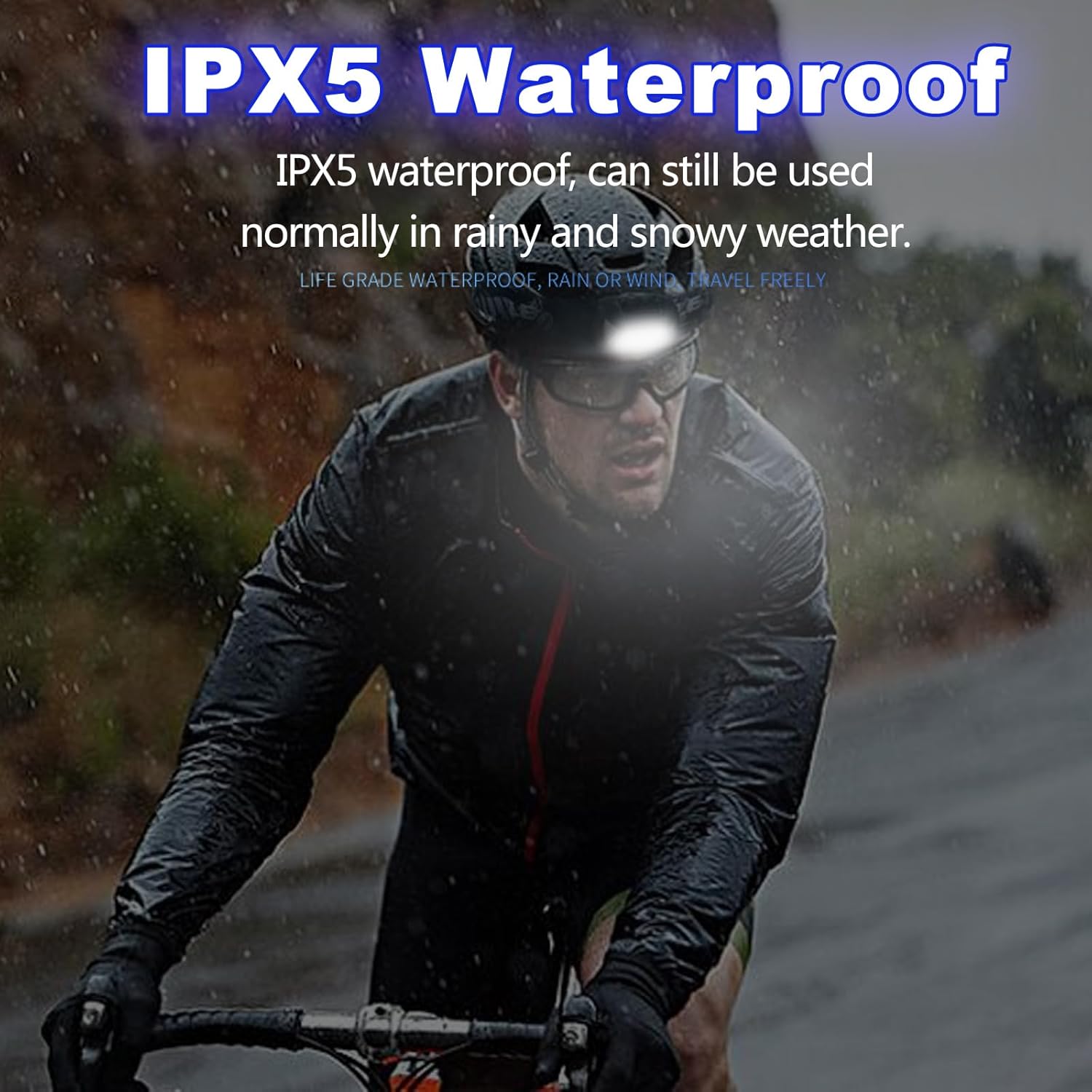 Stylish Waterproof Headlamp for Day Night
