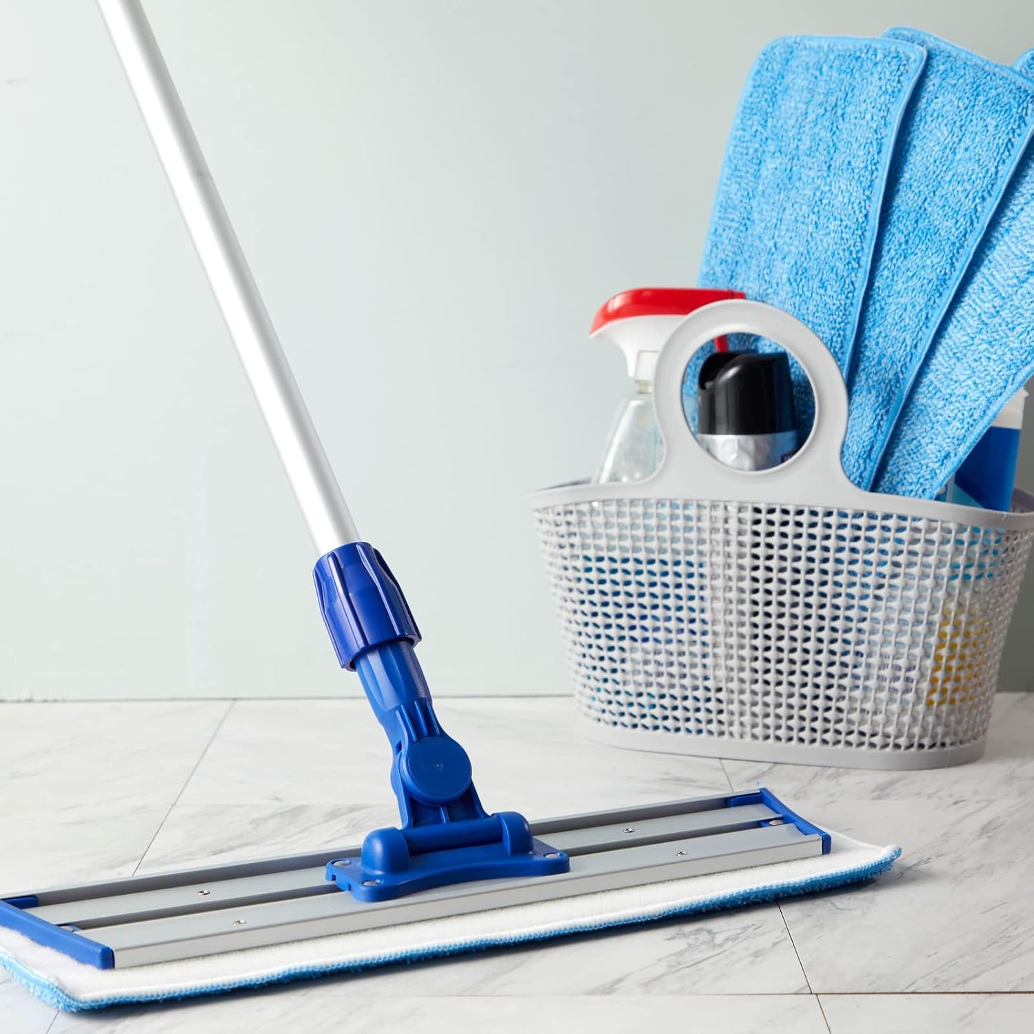 Juvale 10 Pack Microfiber Mop Pads - Reusable Washable for Hardwood Floors