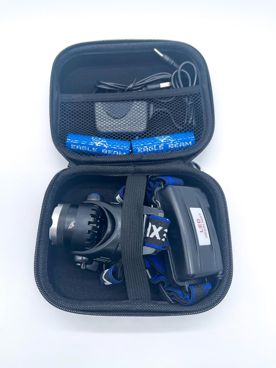 Eagle Beam Ultimate Rechargeable Headlamp 1000 Lumens 10 Hours Battery Life