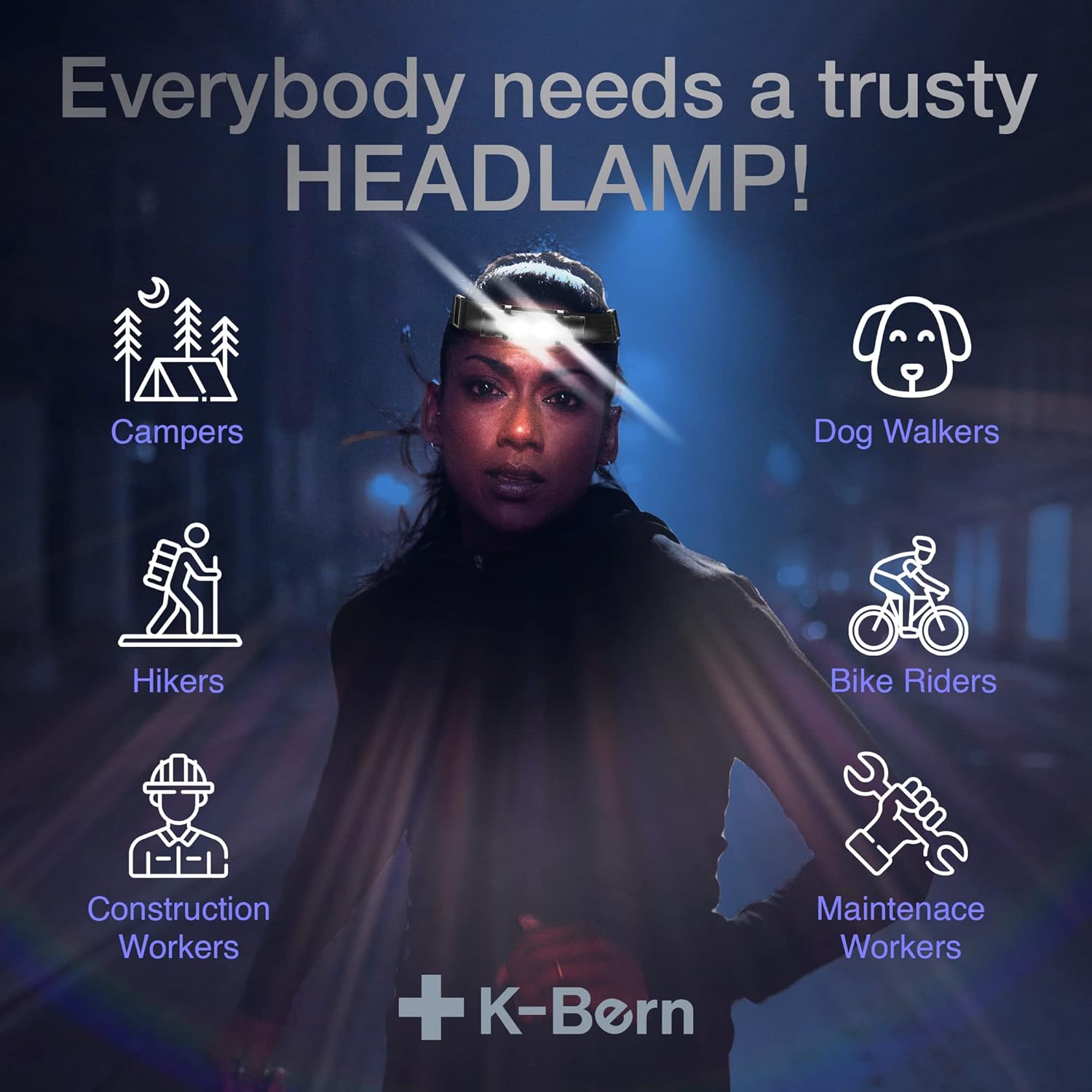 Stay Sharp Work Safe - Better Brightness Longer Battery Life and Adjustable Design