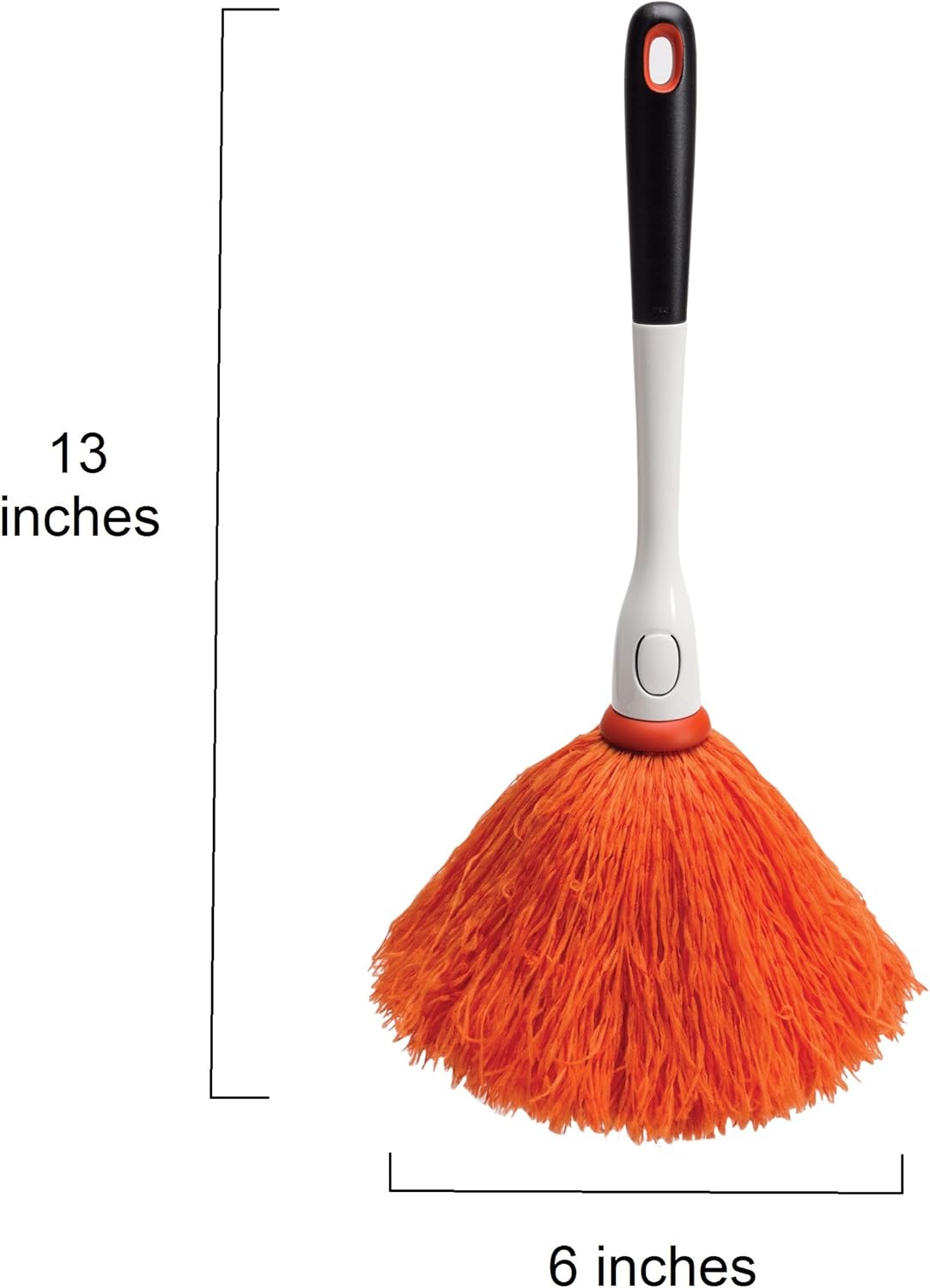 OXO Good Grips Wall-Mounted Mop and Broom Organizer with Delicate Duster