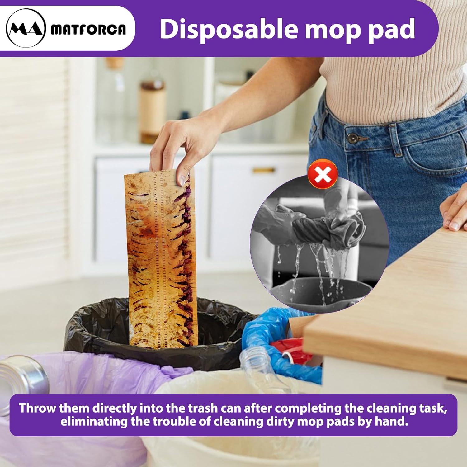 10-Pack Disposable PowerMop Pads