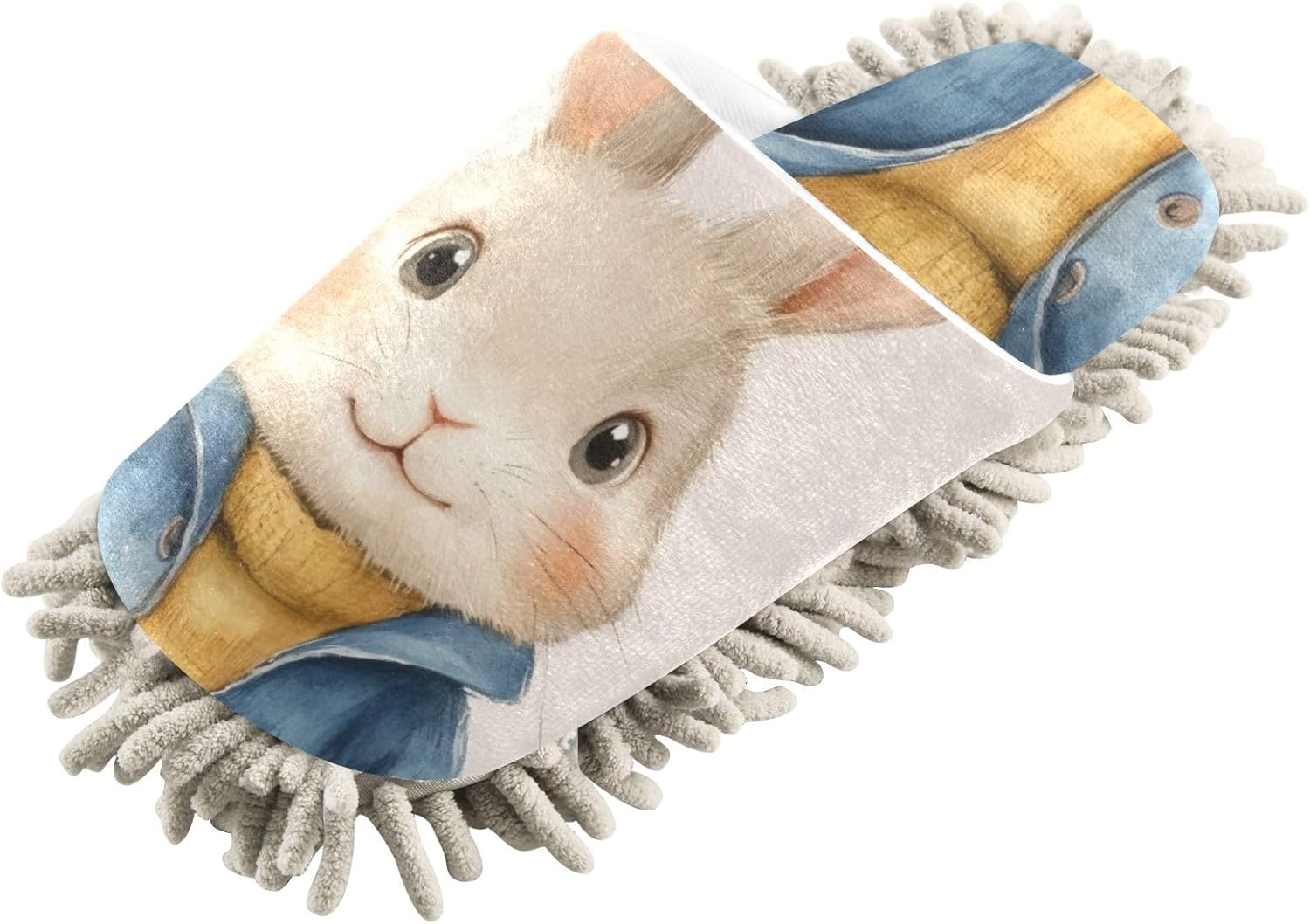 Microfiber Rabbit Slippers Mop