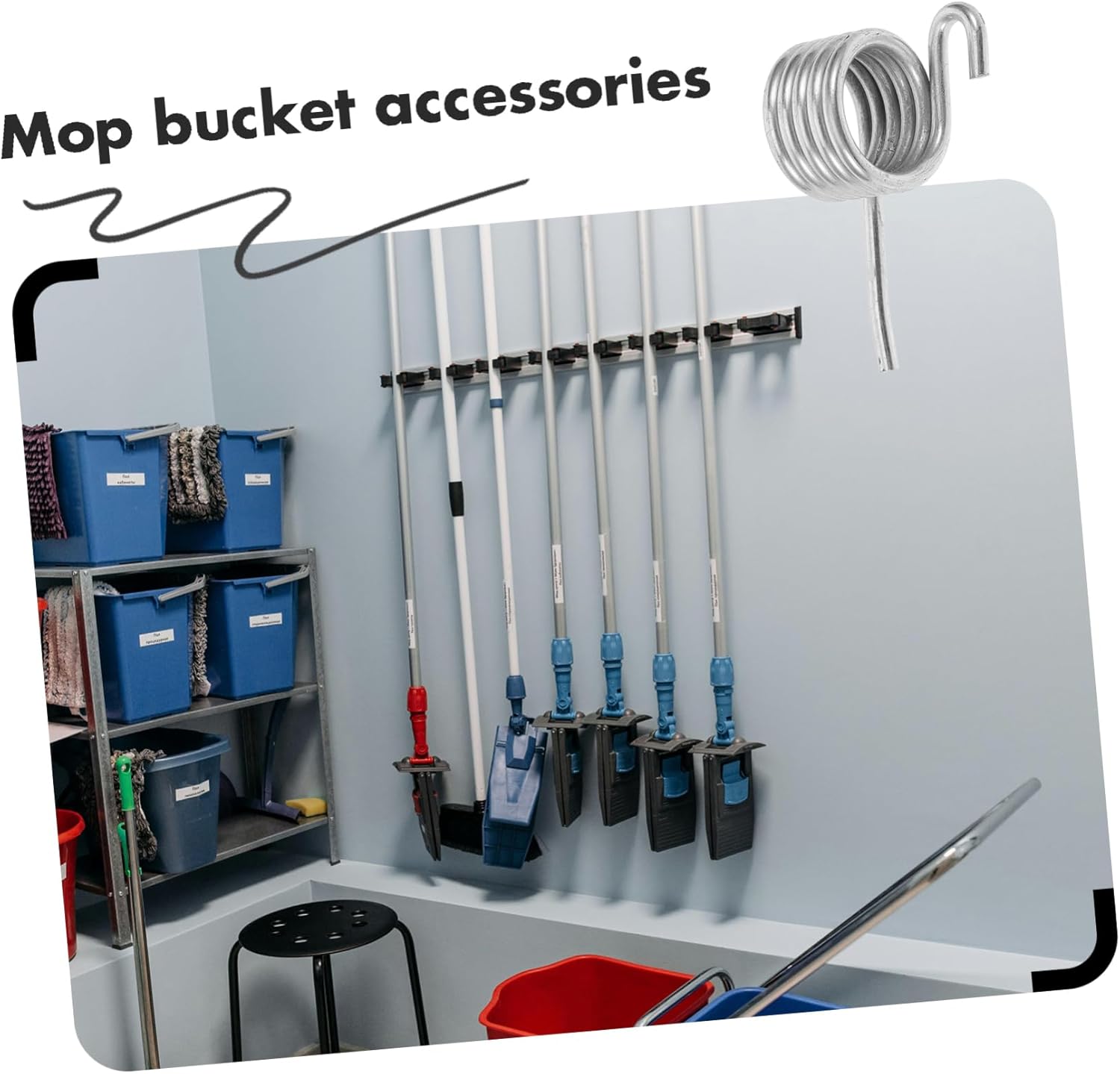 Professional Mop Bucket Spring with Durable Design