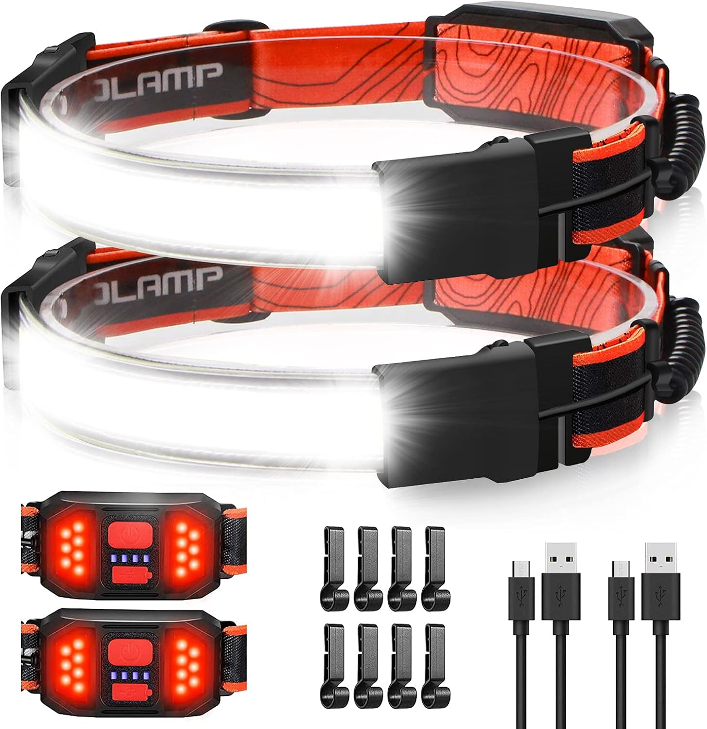 SPRIAK Brighter Your Hiking Camping Experience 1000 Lumens 230 Beam Rechargeable Waterproof