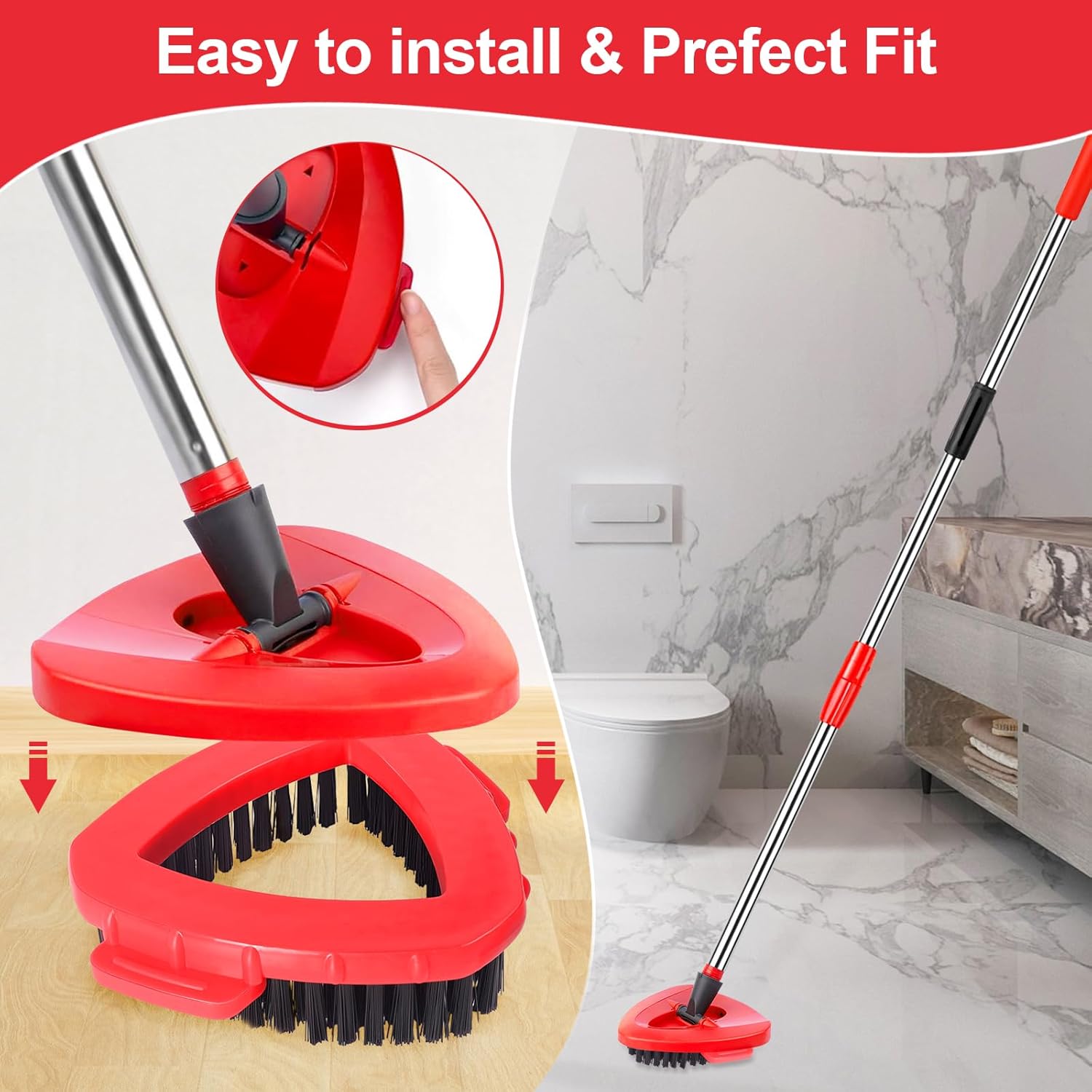 Scrub Brush for O Cedar RinseClean 2 Tank System