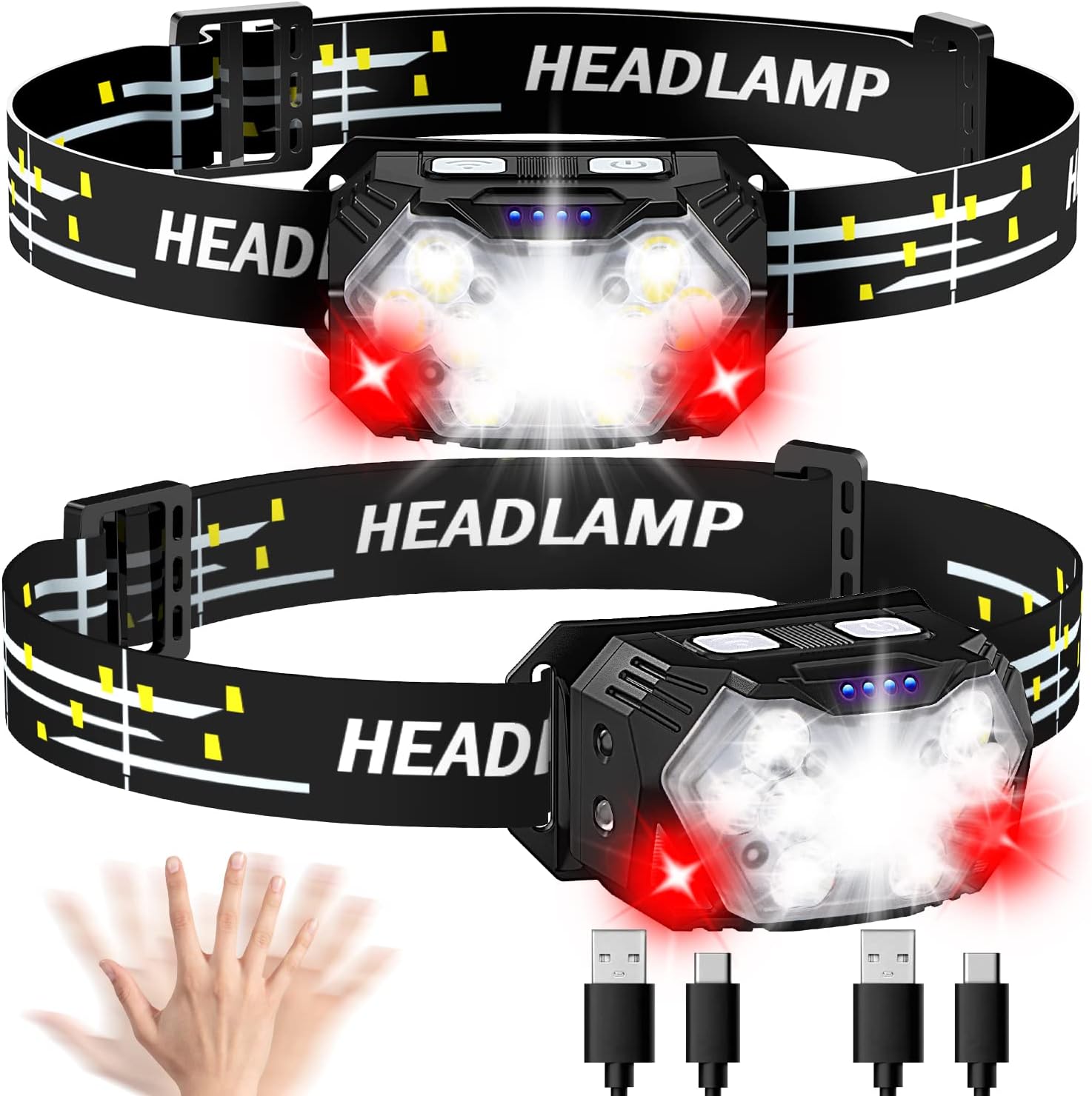 Exceptional 2-Pack Headlamp Set