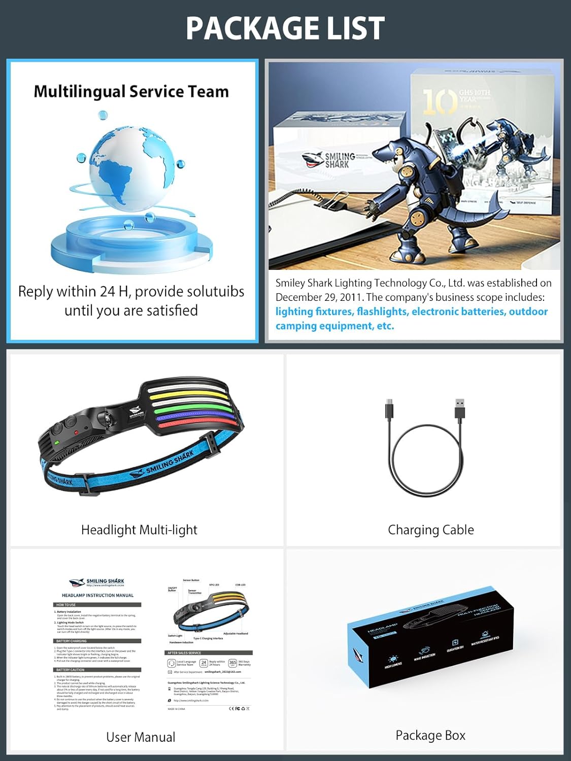 Bright compact and waterproof