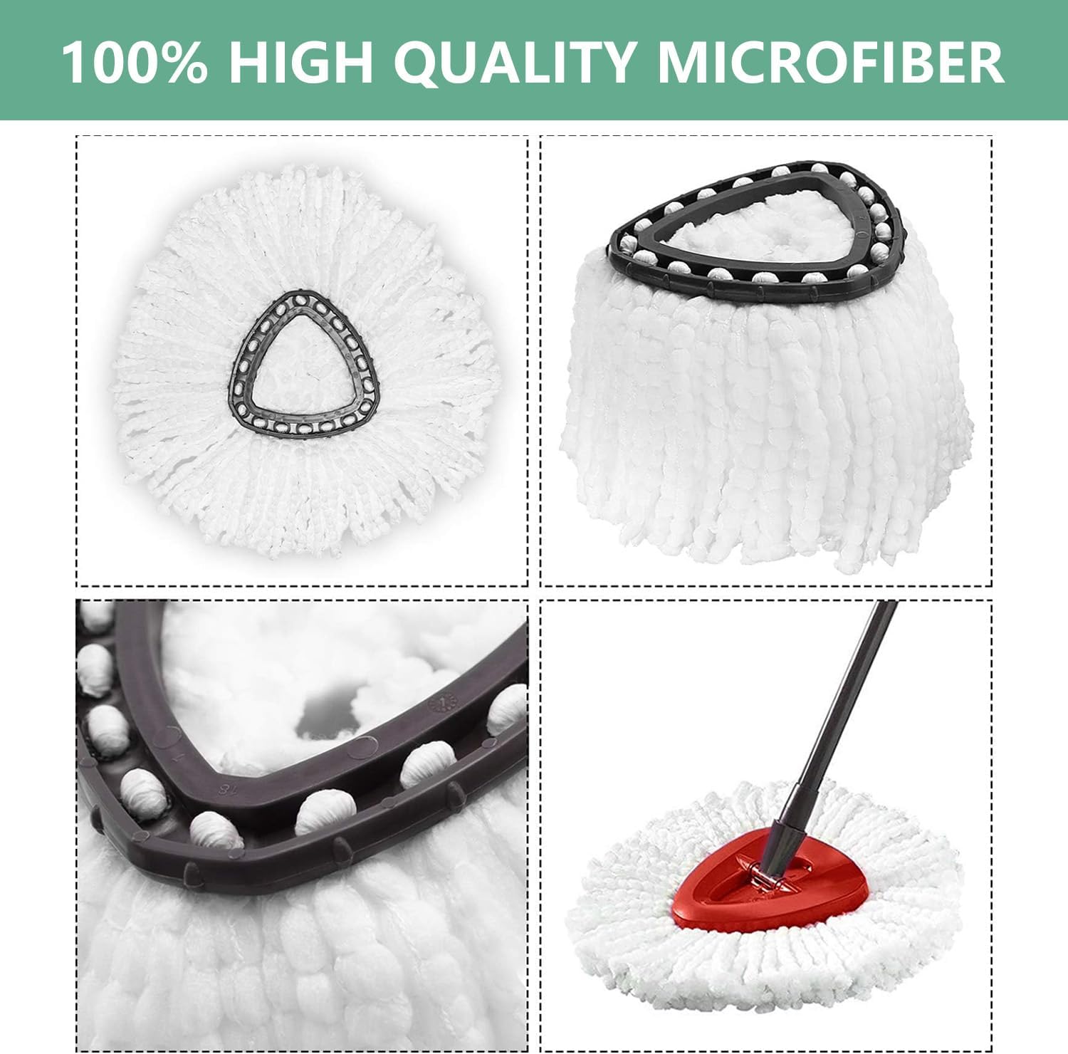 Deep Clean with Isquene Mop Heads