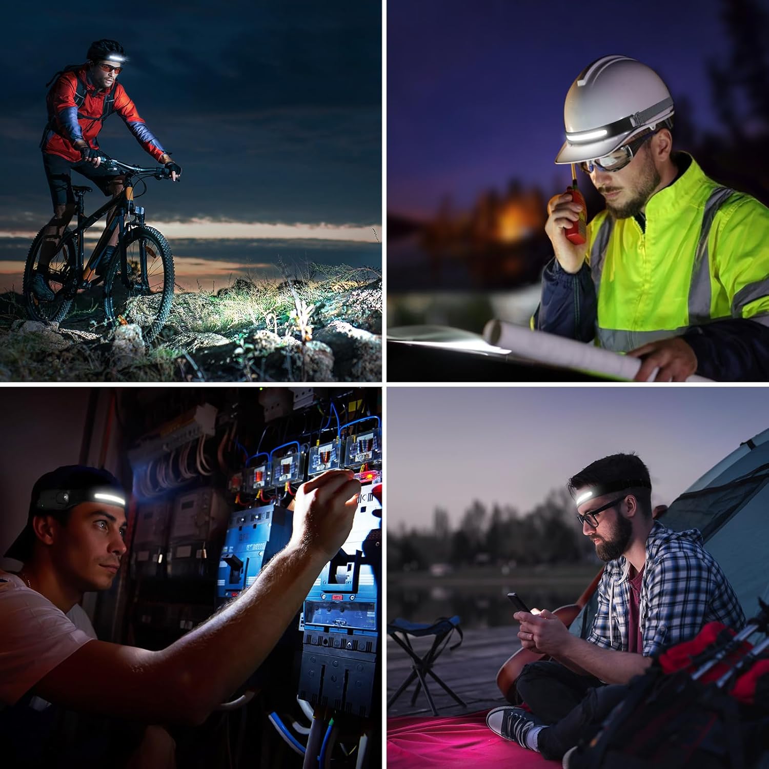 Lepro LED Headlamp - Super Bright Rechargeable