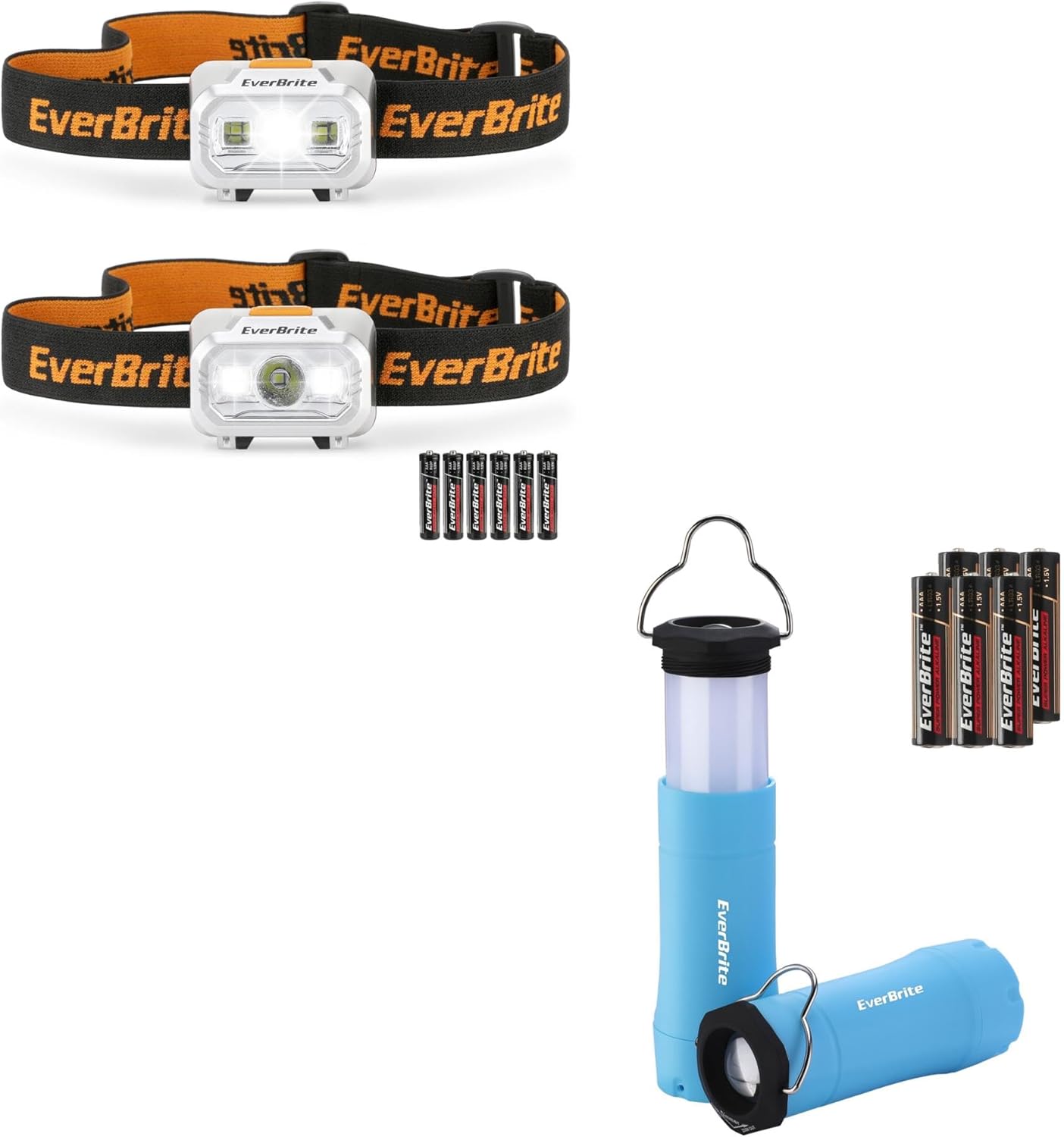 Fast-Burning Durable 2-in-1 Mini Lantern With Strobe Lights