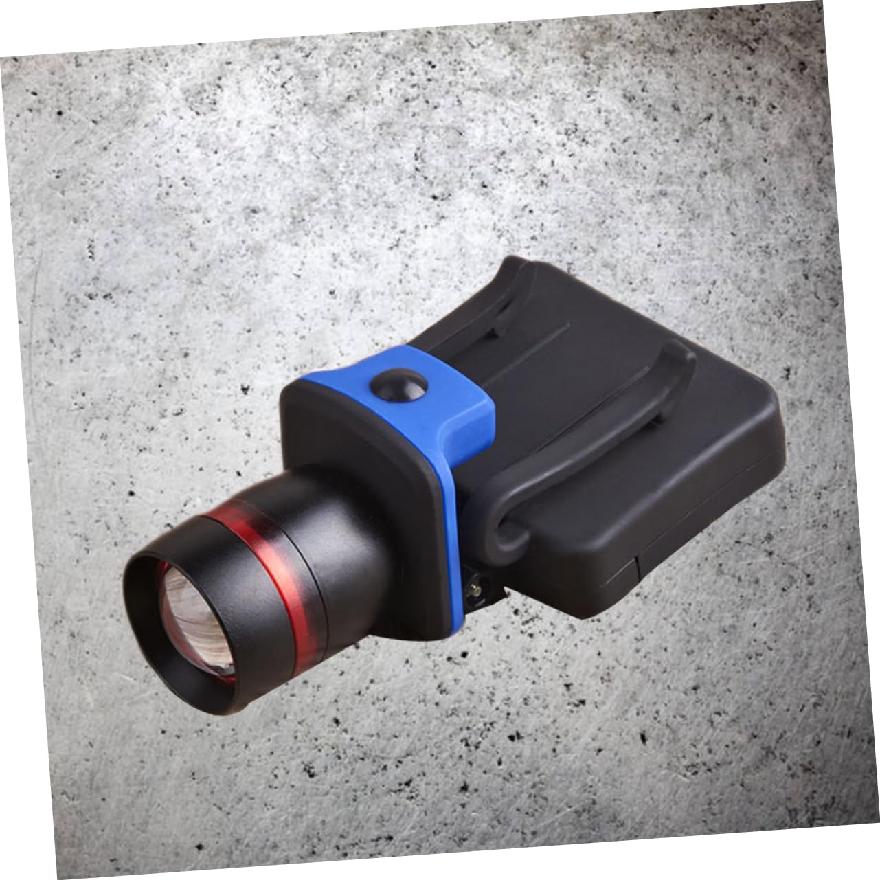 HOMSFOU 2-Piece Fishing Lamp LED Headlamp Clip-On Headlight in Black