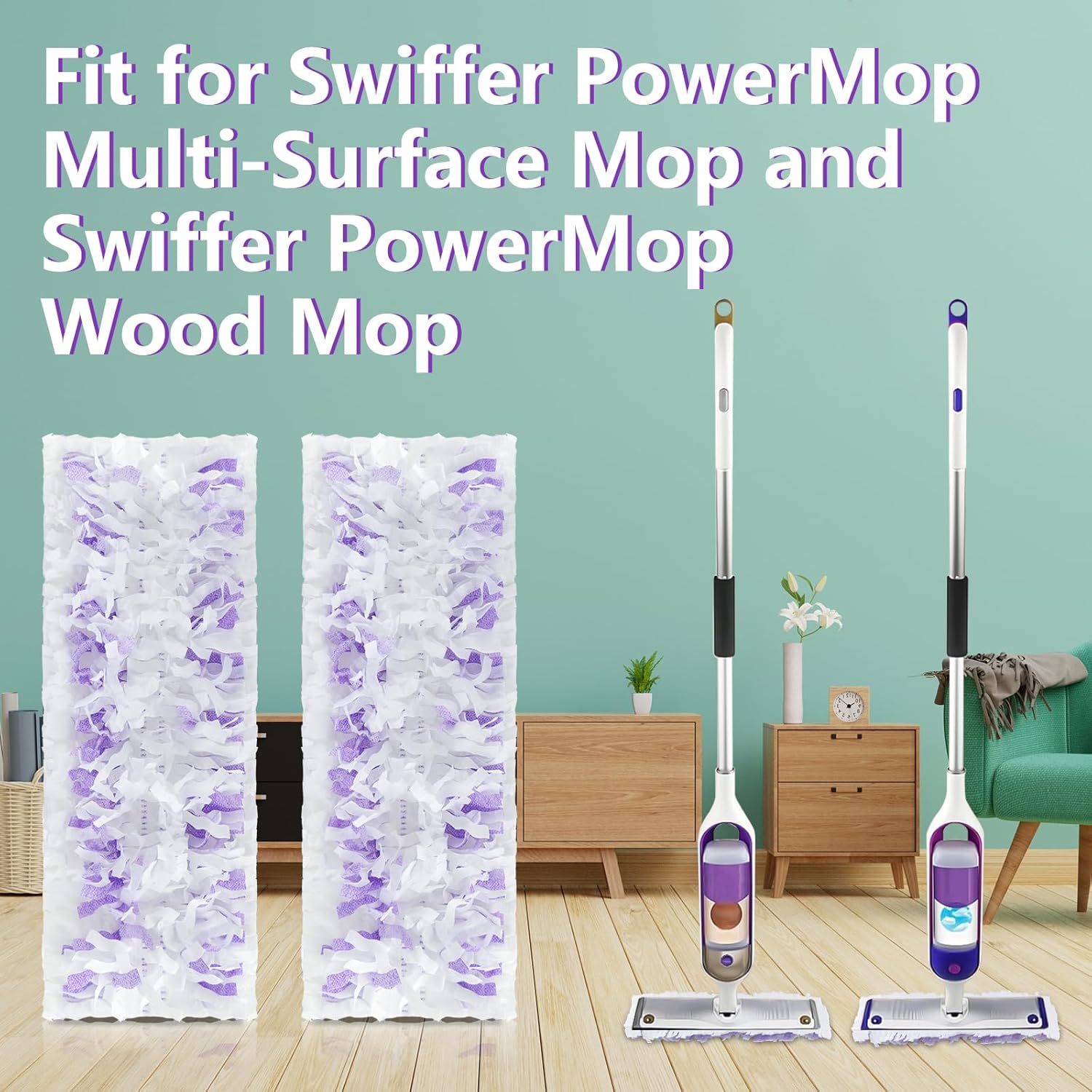 30-Count Disposable Power Mop Pads