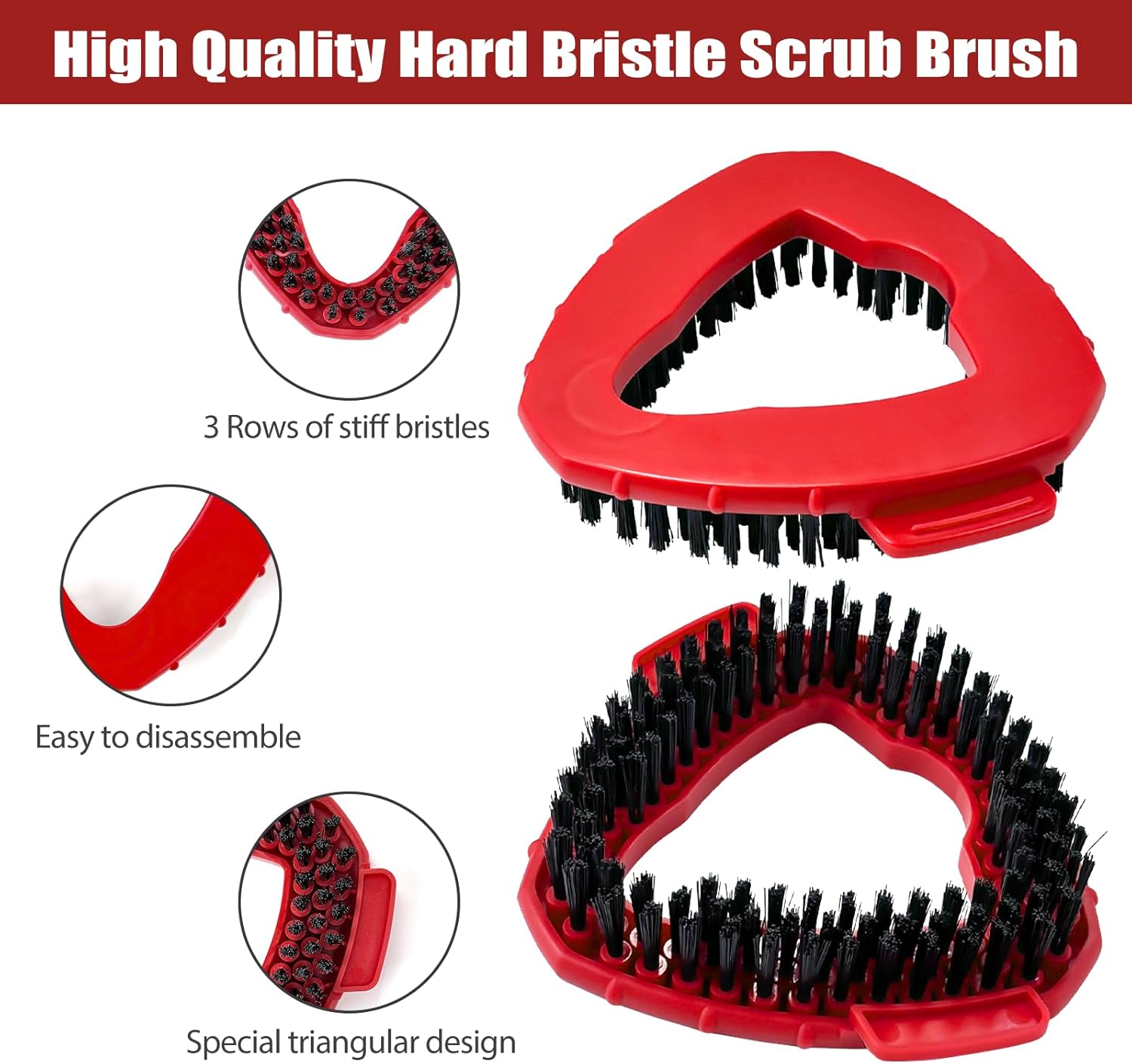 Puiuisoul 2 Pack Spin Scrub Brush Replacement Heads