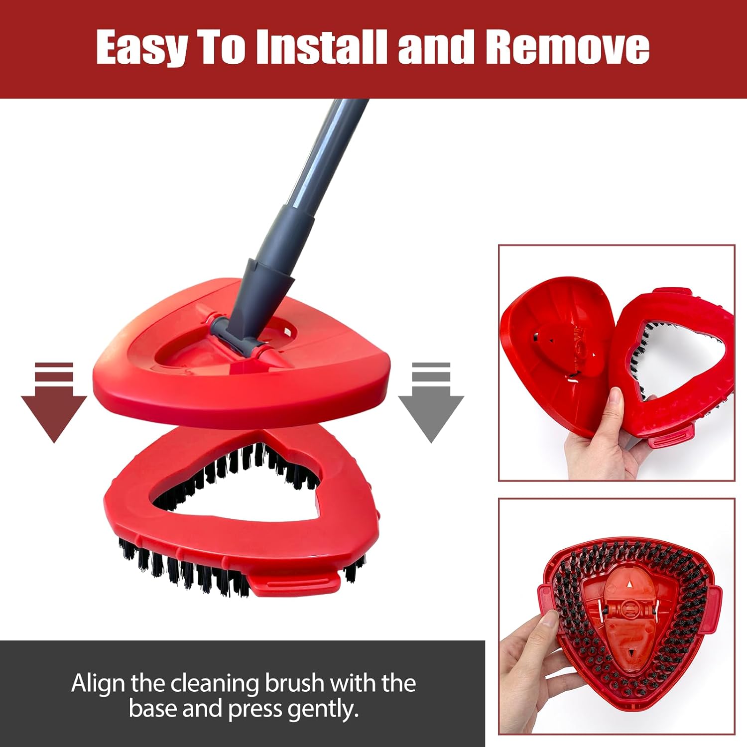 Puiuisoul 2 Pack Spin Scrub Brush Replacement Heads