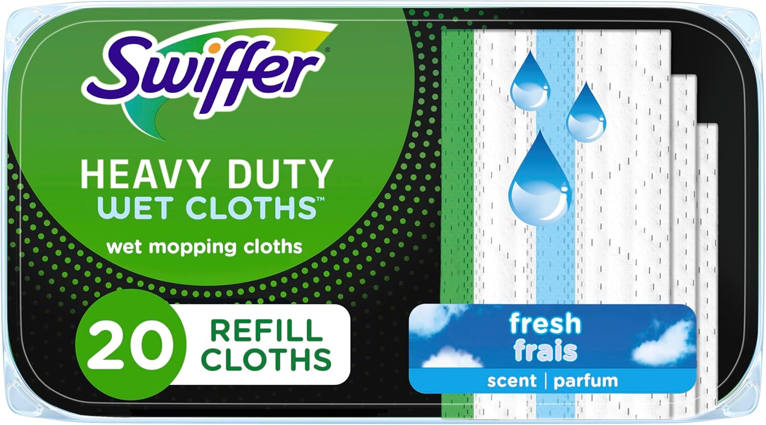 Swiffer Sweep Mop 20 Count Fresh Scent Heavy Duty