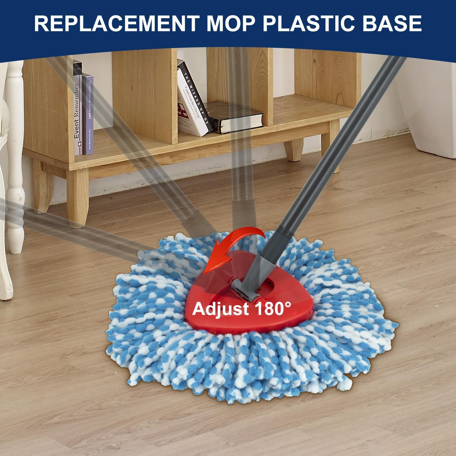 GFRED Spin Mop Replacement Head Base