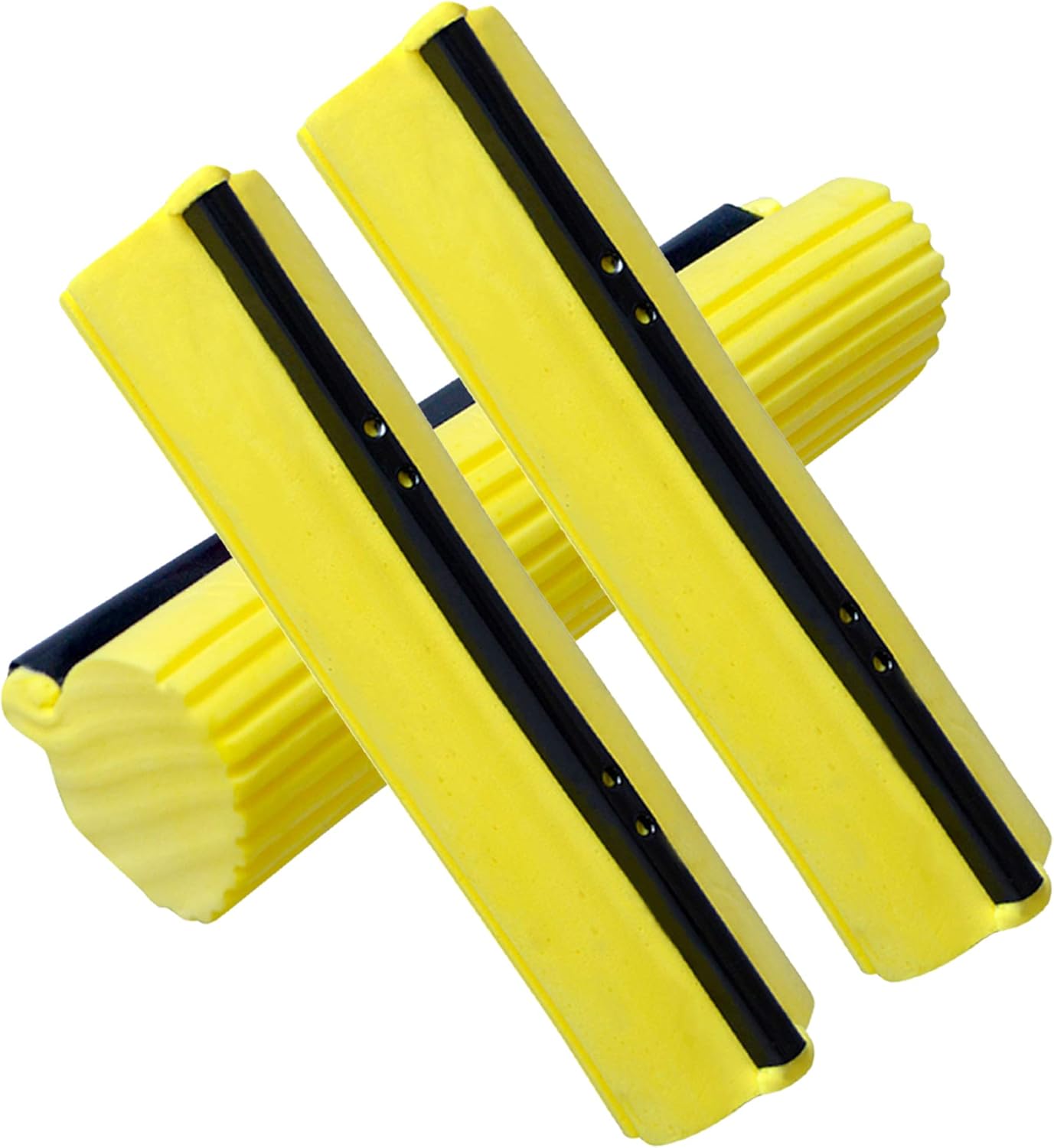 Motive Life - PVA Sponge Roller Mop Head Refills 3 Pack - Yellow
