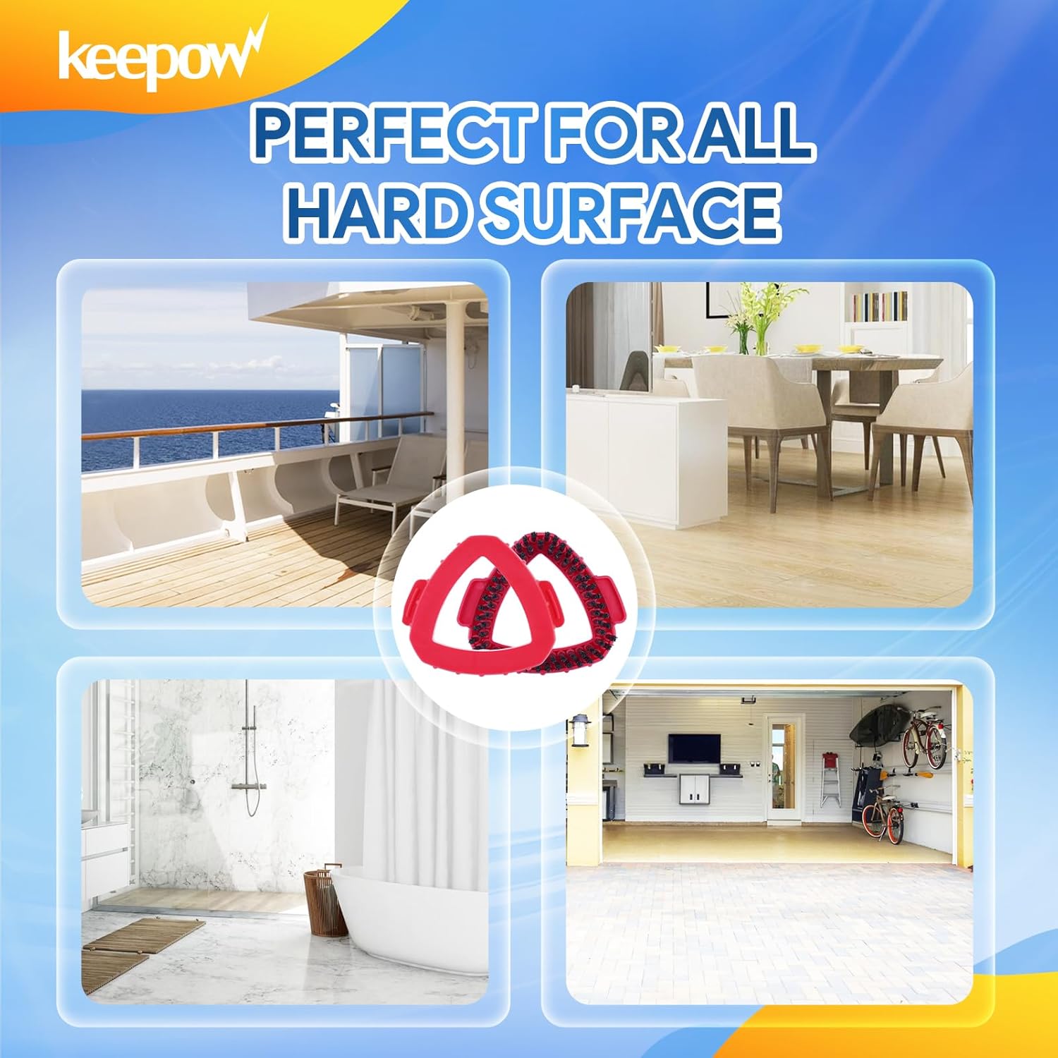 KEEPOW Scrub Brush for O Ceda RinseClean 2 Tank System