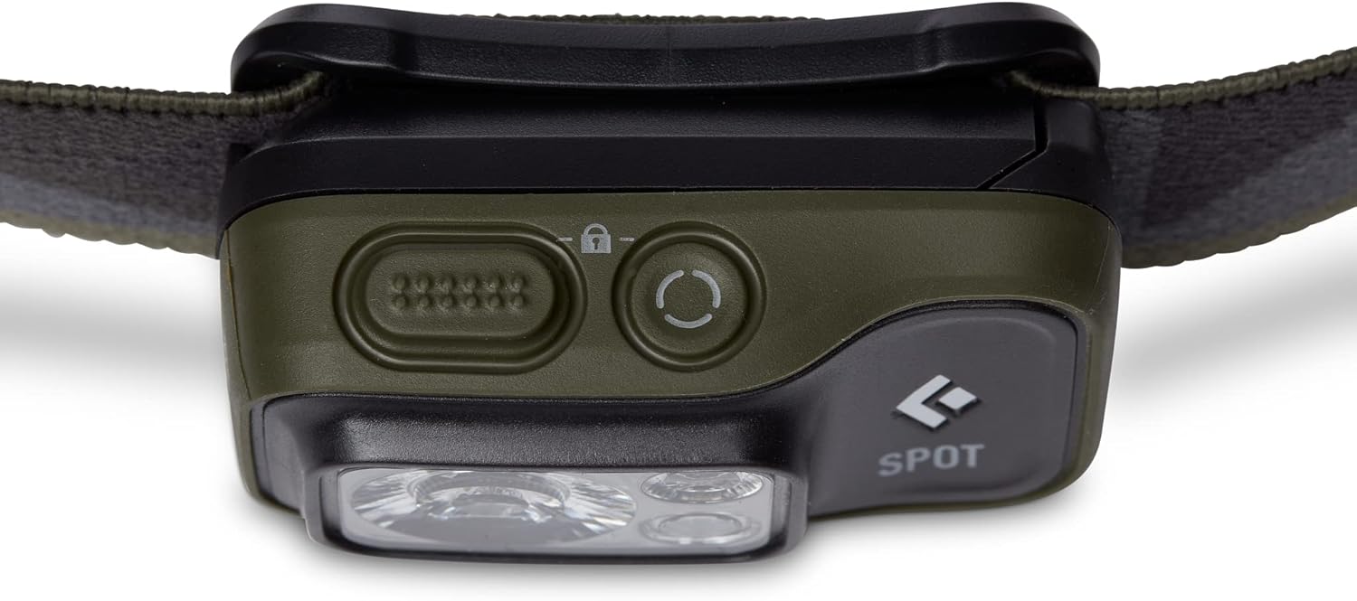 Black Diamond Spot 400 Waterproof Durable Night Lamp for Hiking Camping