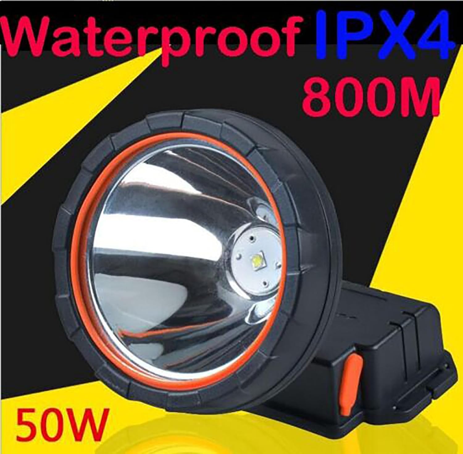 Lightweight Camping Torch Rechargeable waterproof headlamp for outdoor activities