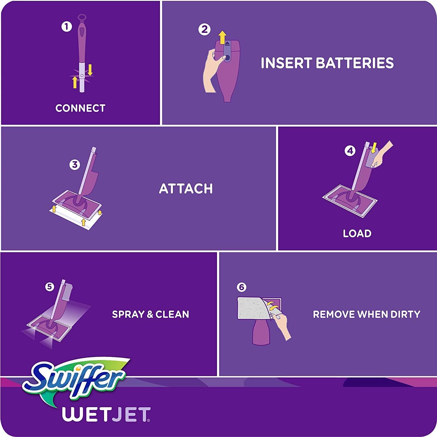 Swiffer WetJet Dust Mop 12 Count
