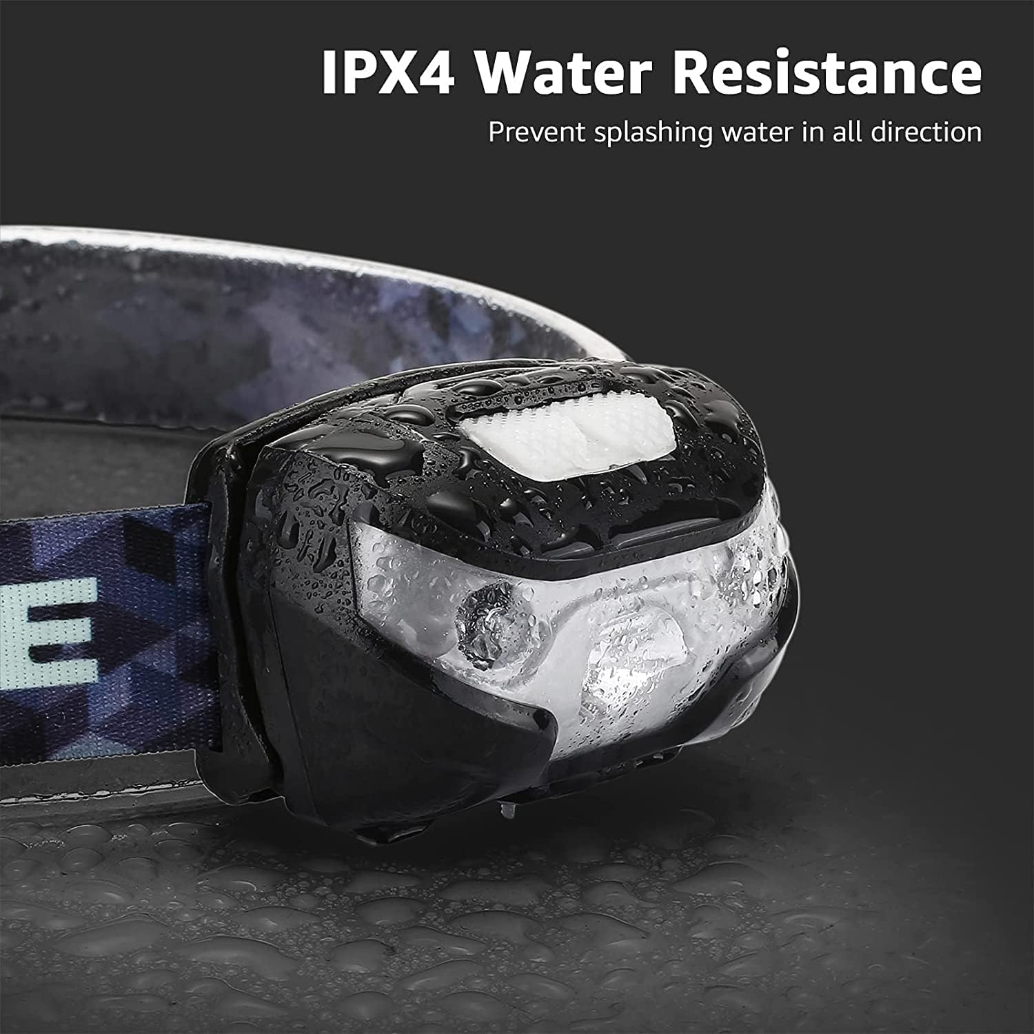 Lepro LED Headlamp - 150 Lumen Super Bright with 5 Modes
