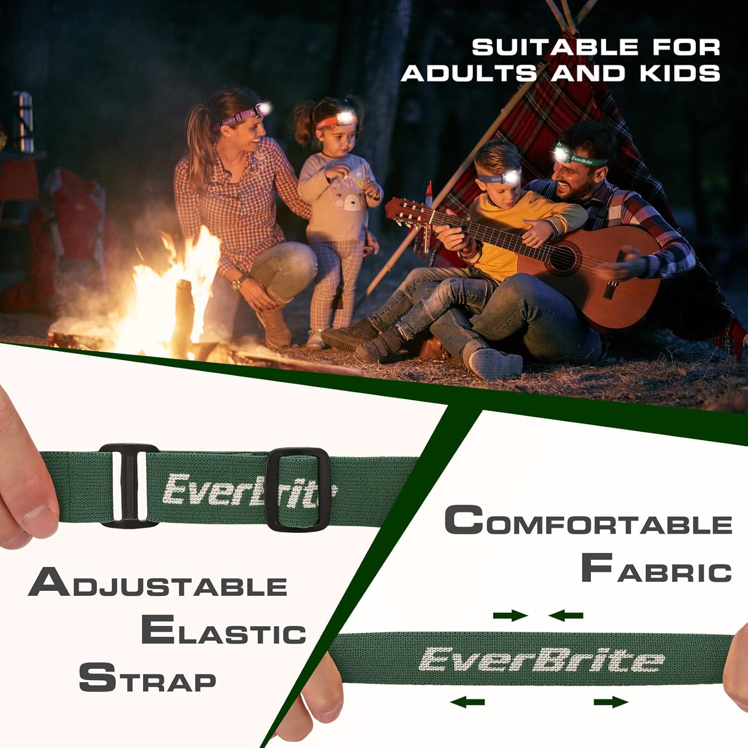 EverBrite 7-Pack LED Headlamp with 21 AAA Batteries