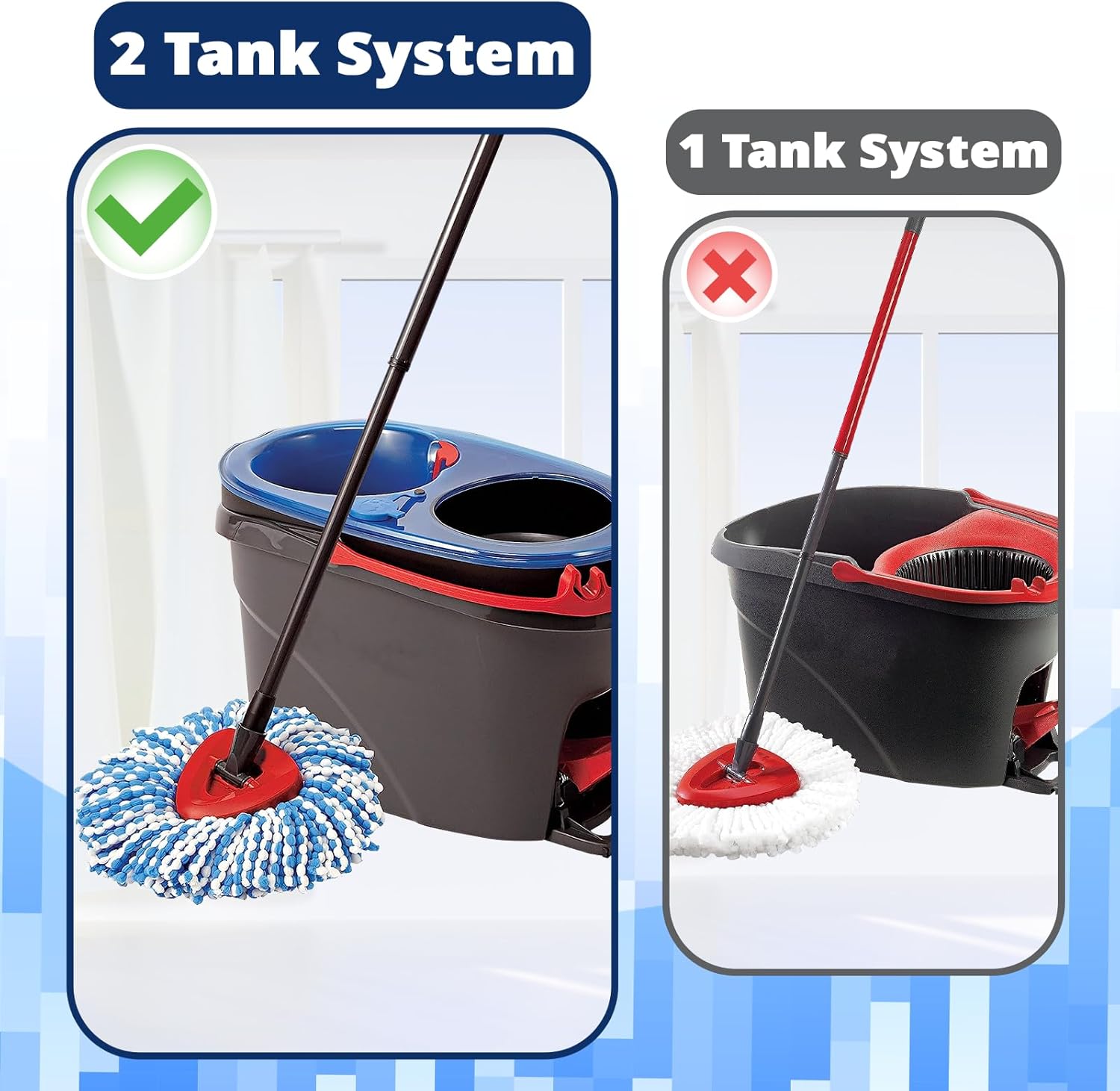 Koolstuffs Spin Mop Head Replacement 3-Pack