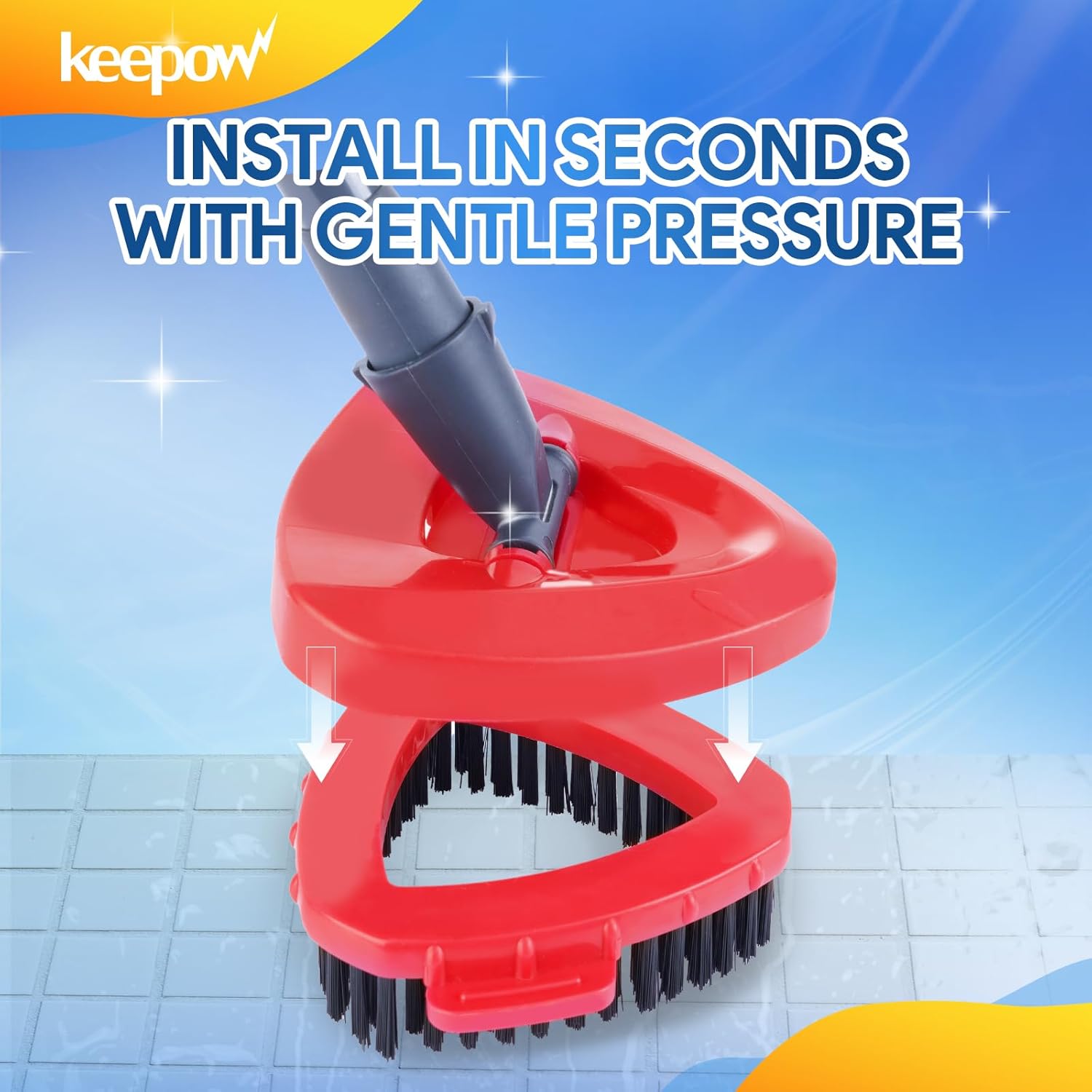KEEPOW Scrub Brush for O Ceda RinseClean 2 Tank System
