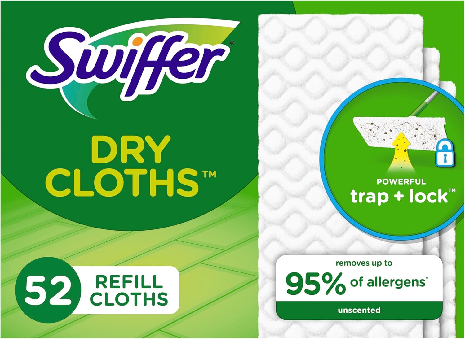 Swiffer Sweep Mop Dry Pads Refill 52ct