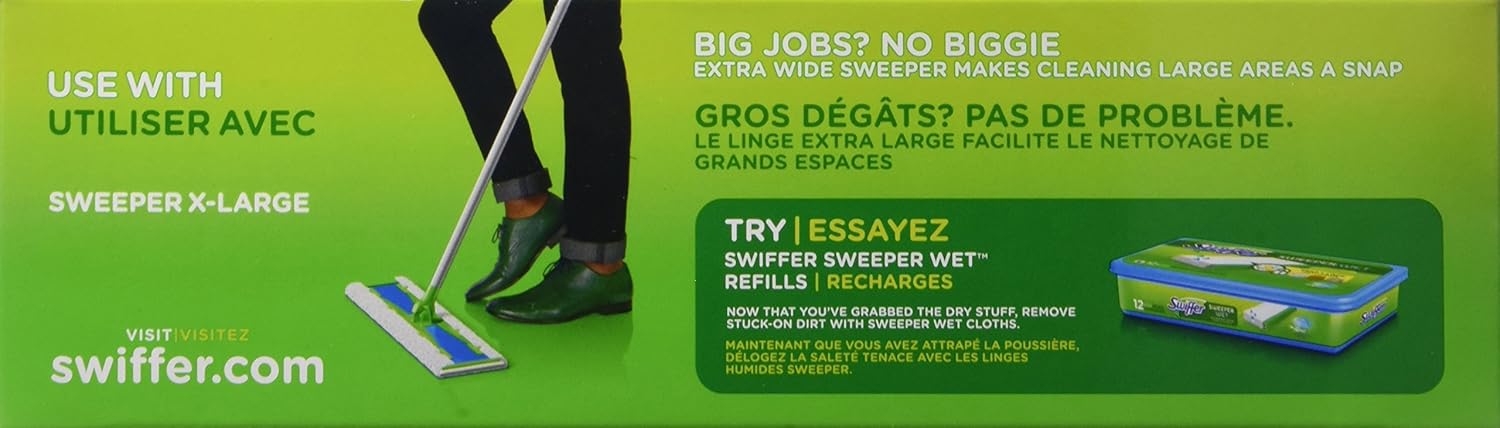 Swiffer SWIFFER SWEEPER PRO CLOTHS PROFESSIONAL D shaggy