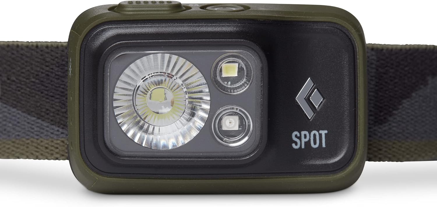 Black Diamond Spot 400 Waterproof Durable Night Lamp for Hiking Camping