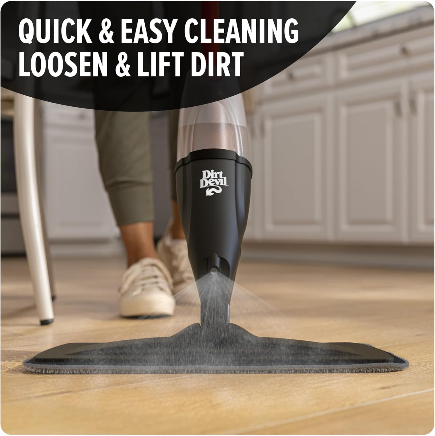 Dirt Devil Spray Mop Replacement Pads 2-Pack Sealed Hard Floors